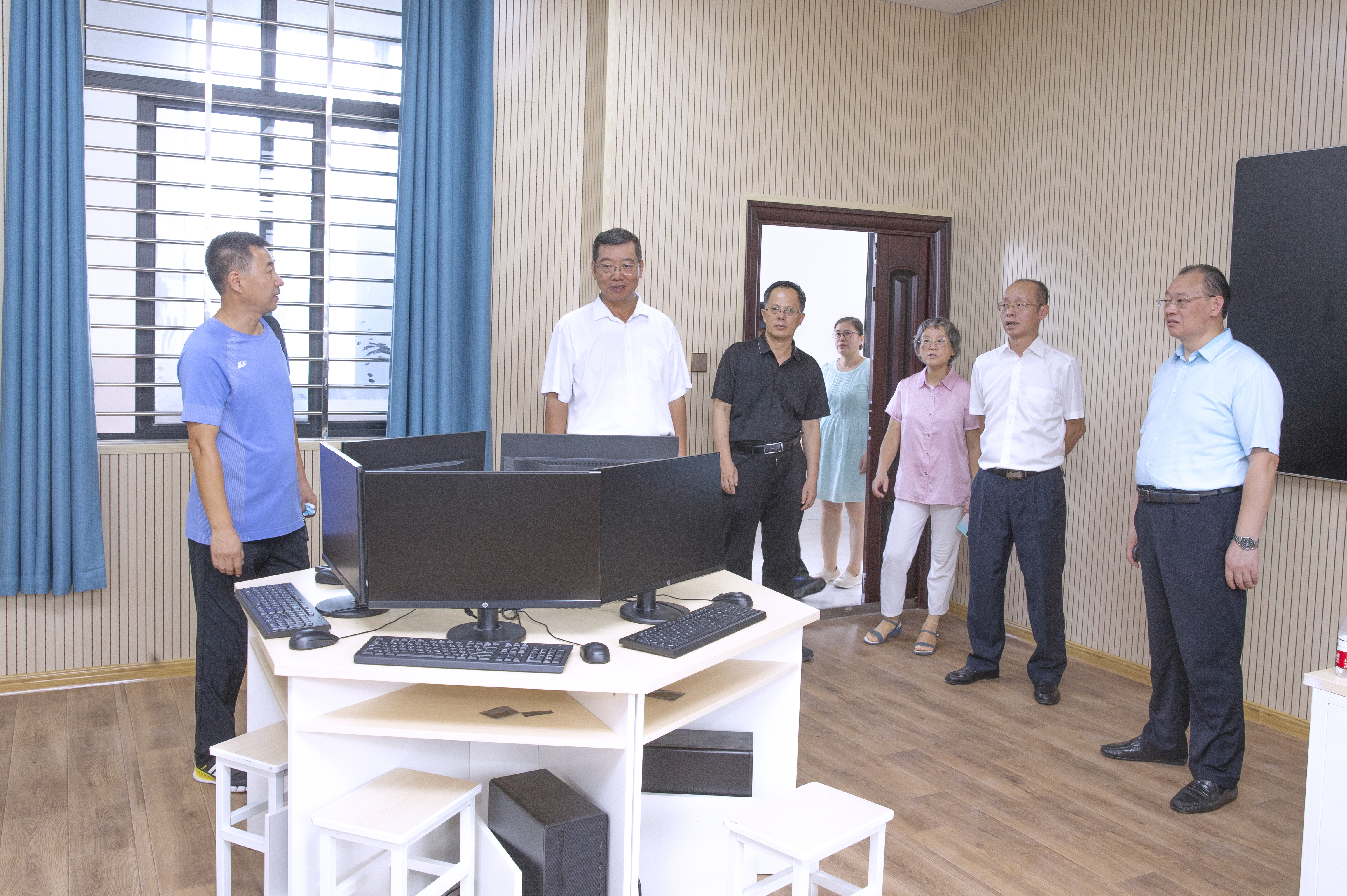 林强到桂林洋校区检查新学期开学情况