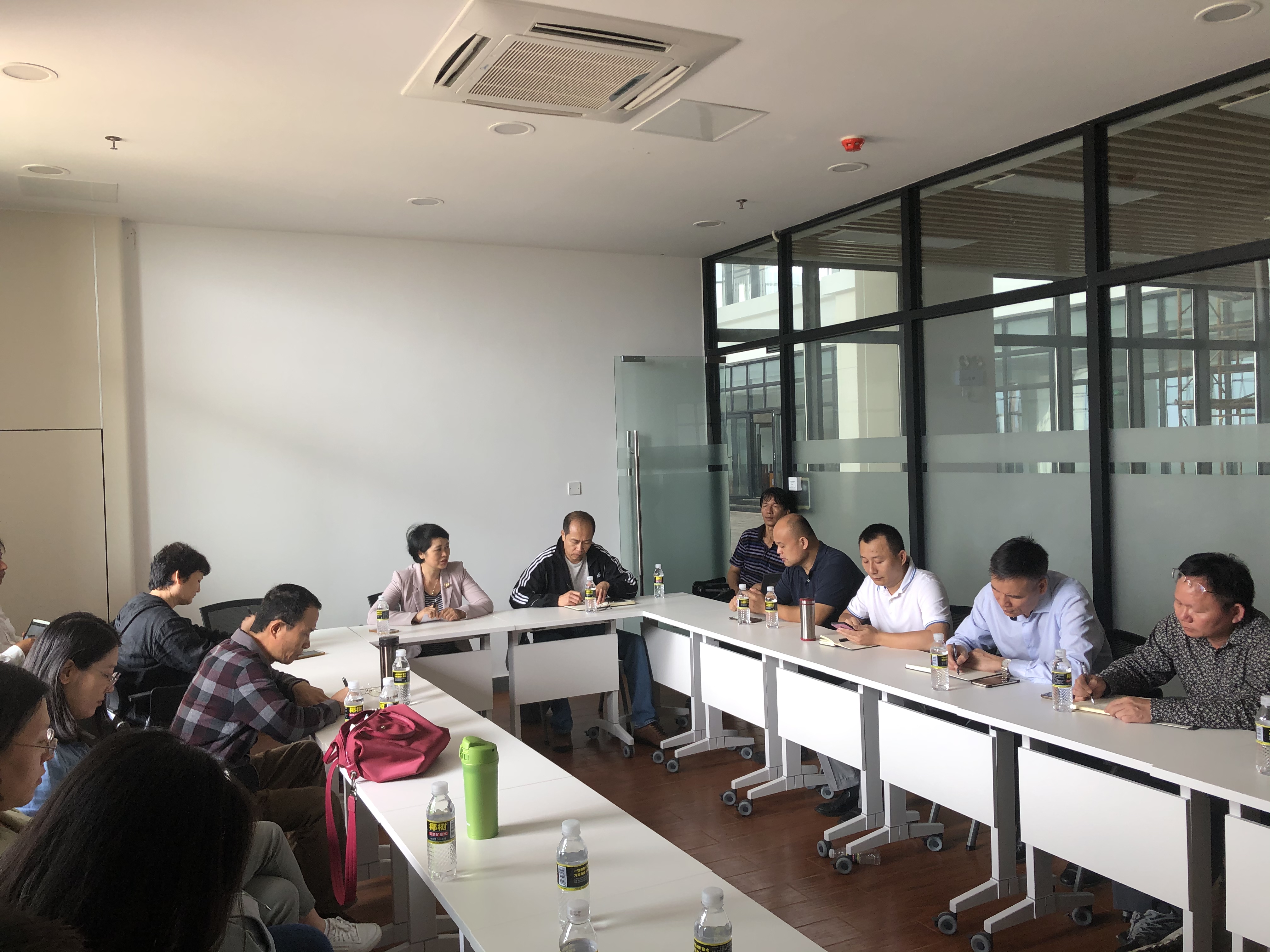 校领导带队在桂林洋新图书馆集中调研