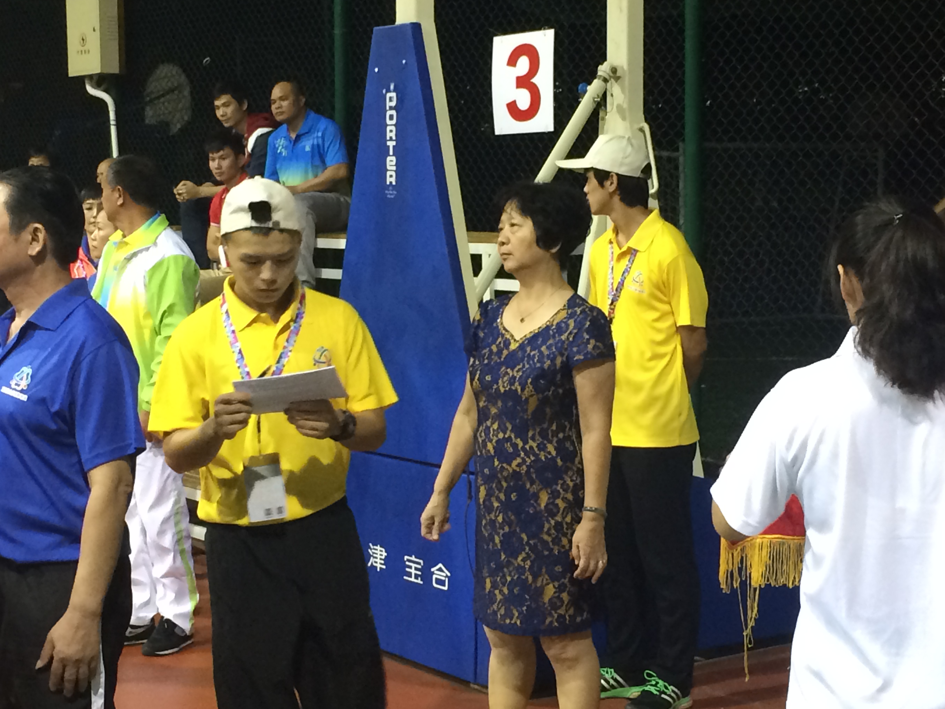 体育学院社会体育指导与管理系学生参与2015年海南省社会体育指导员大赛