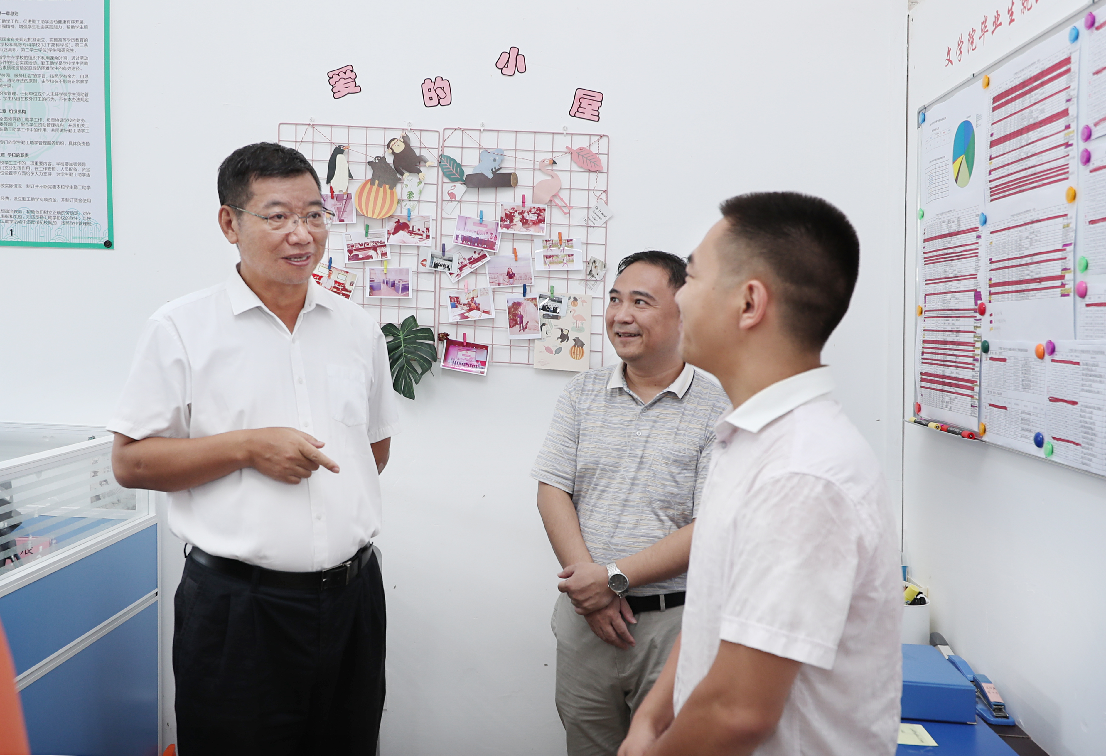 林强走访调研毕业生就业工作落实情况