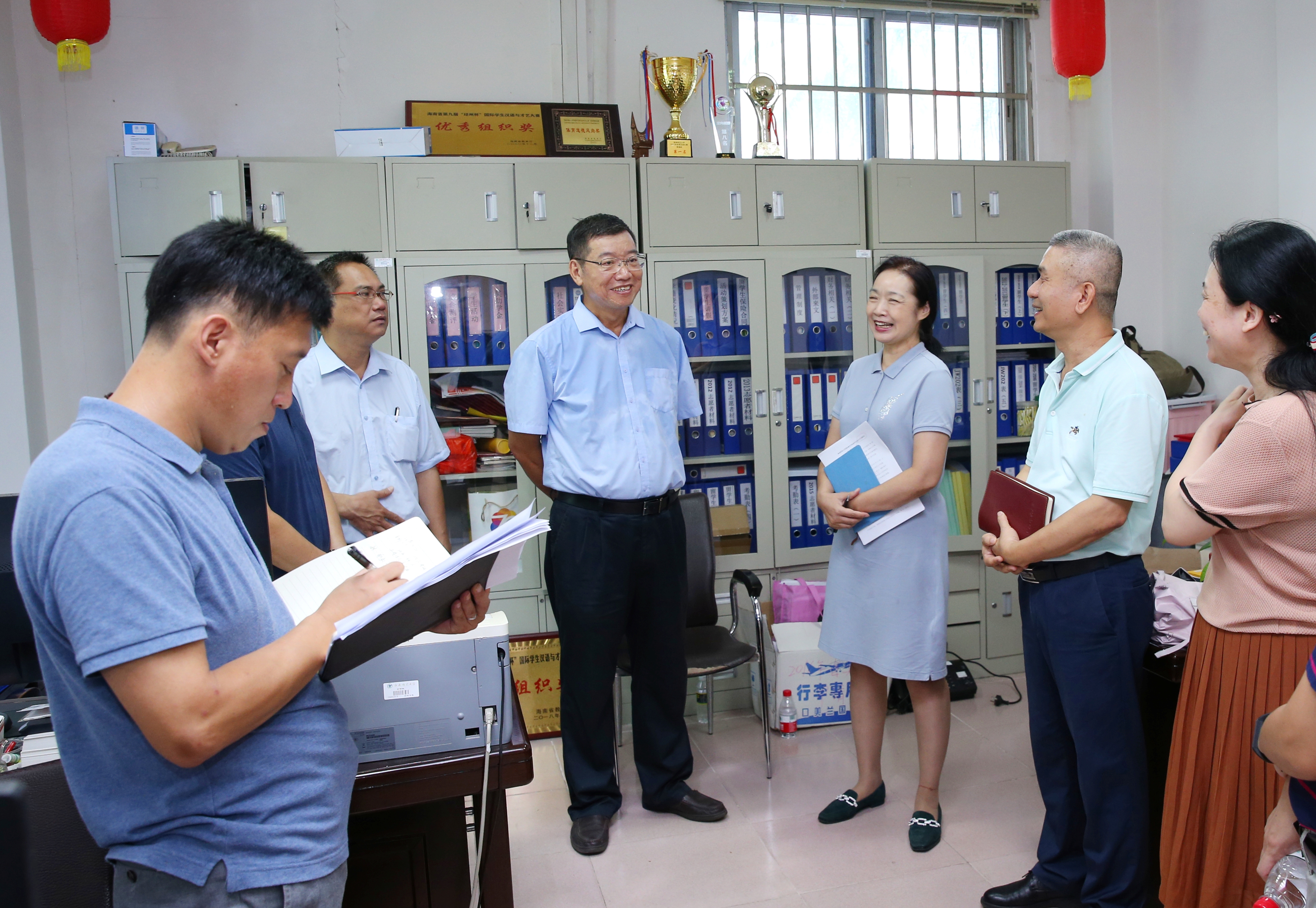 林强走访调研毕业生就业工作落实情况