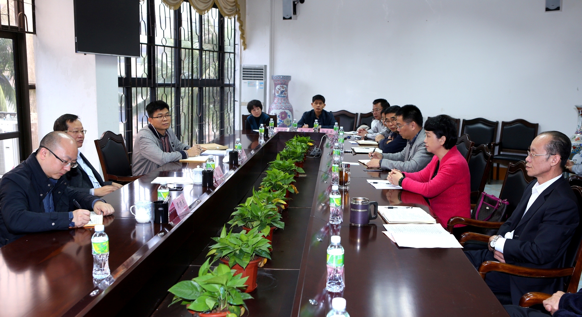 省委教育工委专职副书记麦浪来我校调研