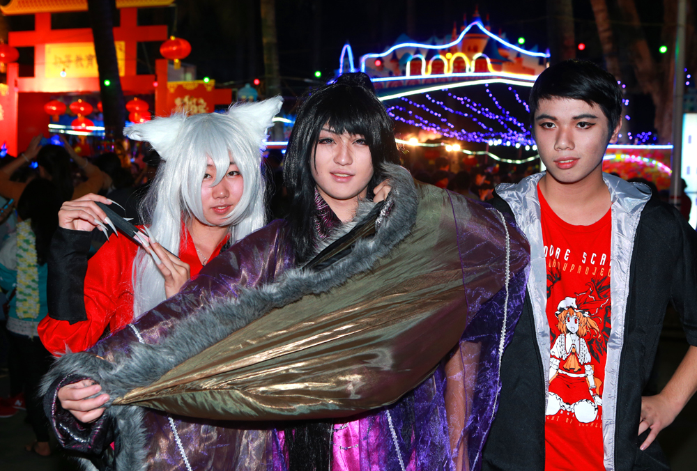 群羊翘首，喜气洋洋――我校举办2015年元旦游园