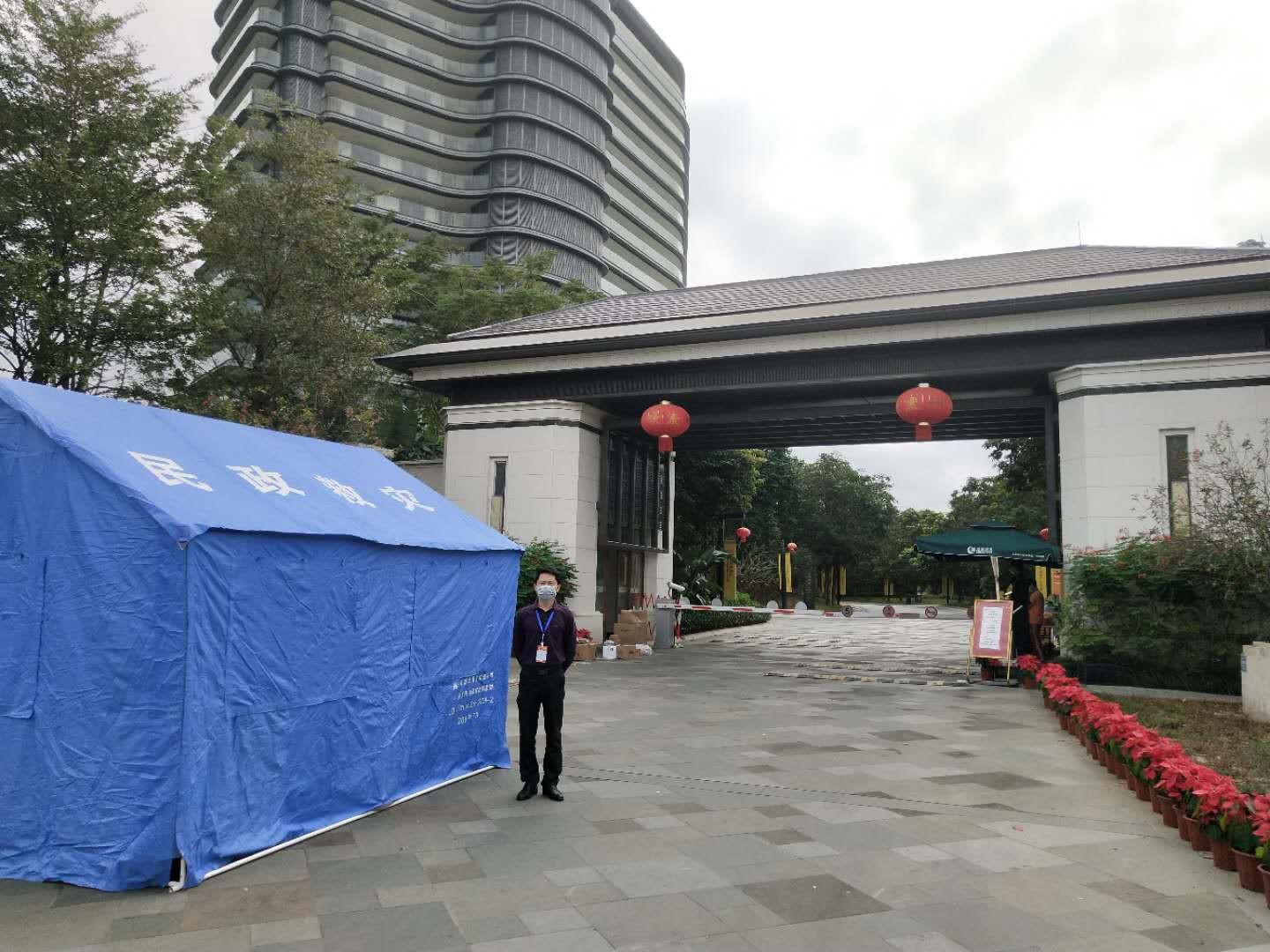 驻村工作队队长许林山：在英州镇疫情防控最前线