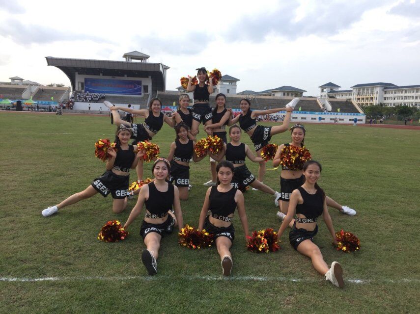 教育科学学院积极参加第三十二届校运会