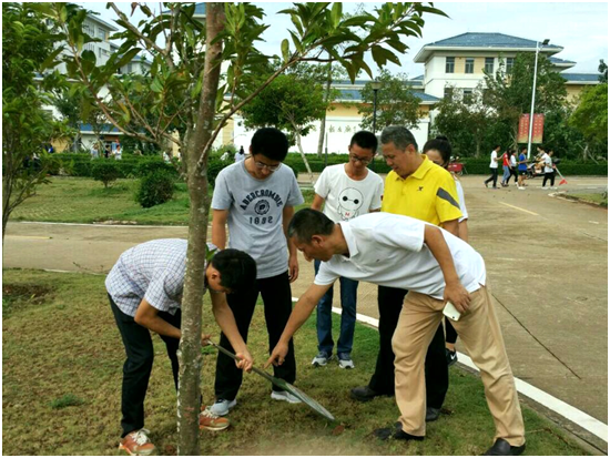 灾后重建，经管在行动