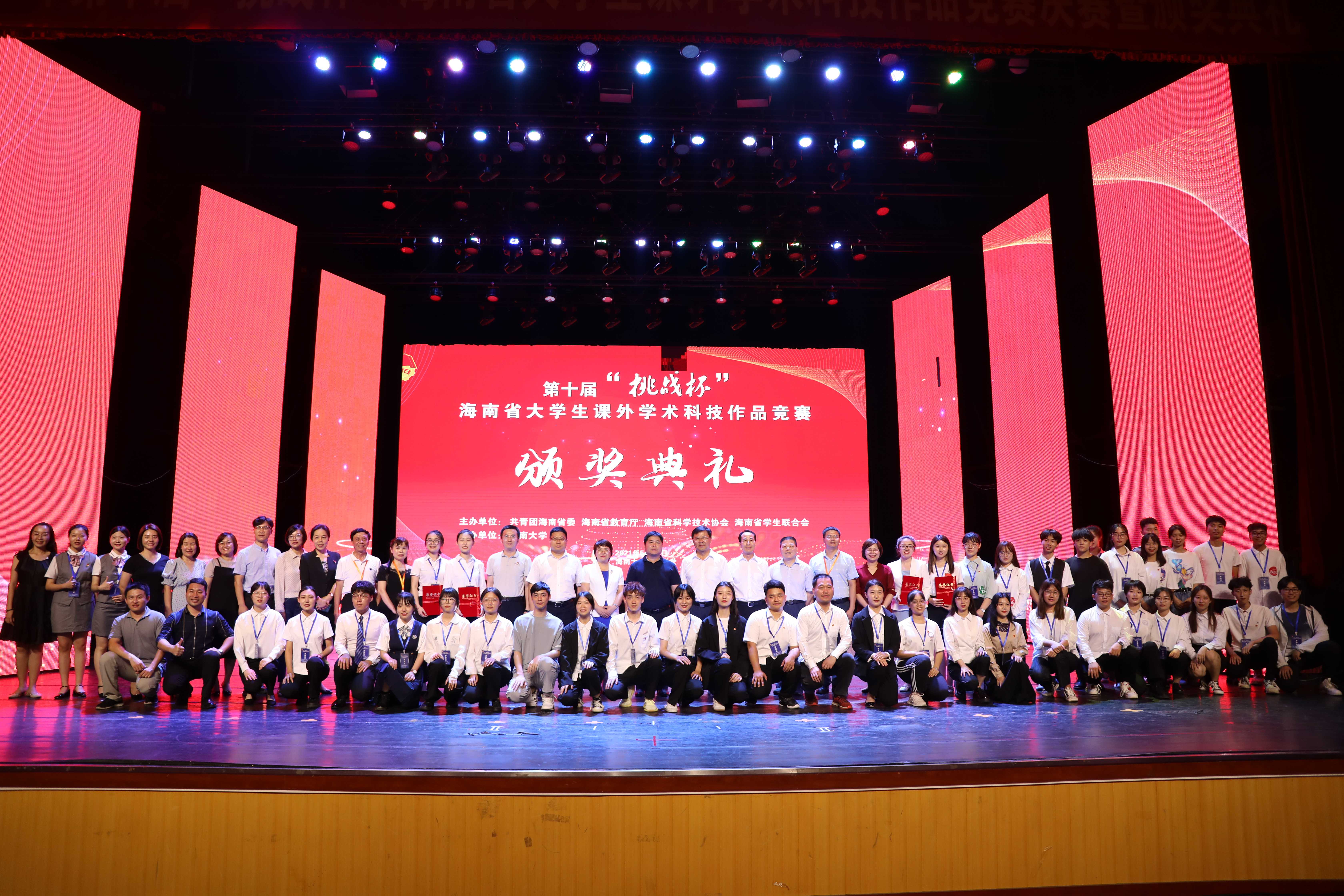 我校在海南省第十届“挑战杯”竞赛中获佳绩