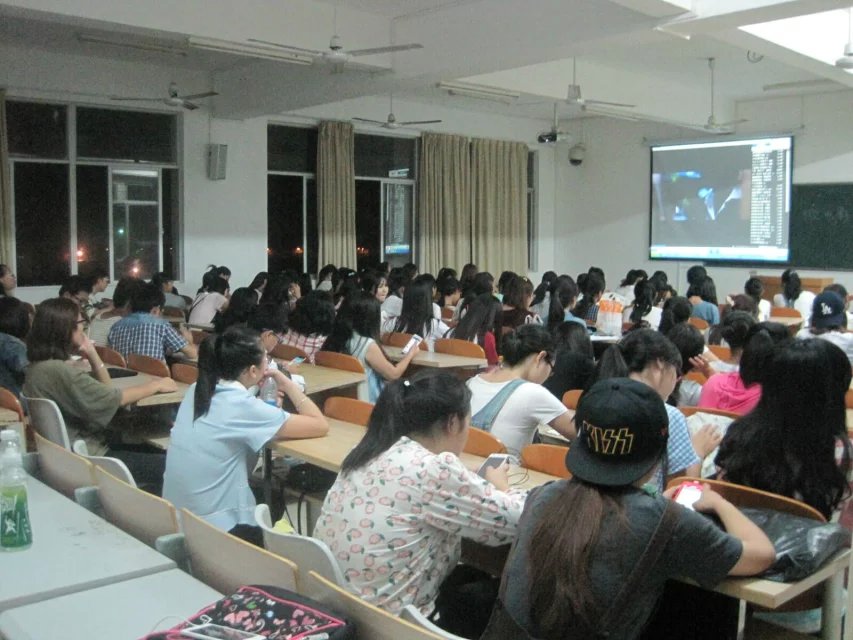 文明礼仪在我心  弘扬青春正能量――外国语学院微电影观影主题活动