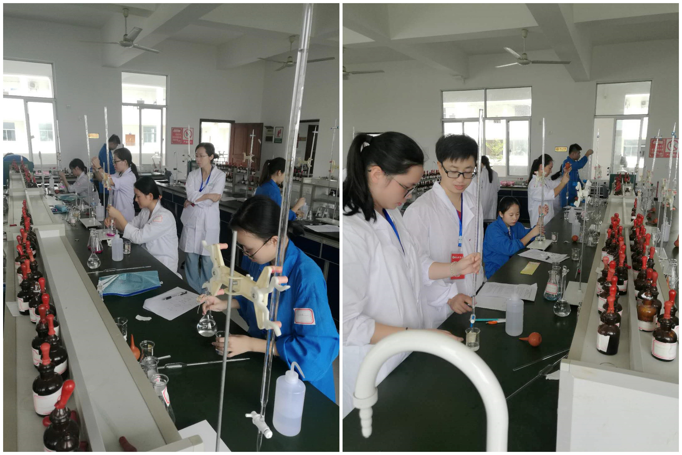 省高校第一届大学生化学实验技能竞赛在我校举办