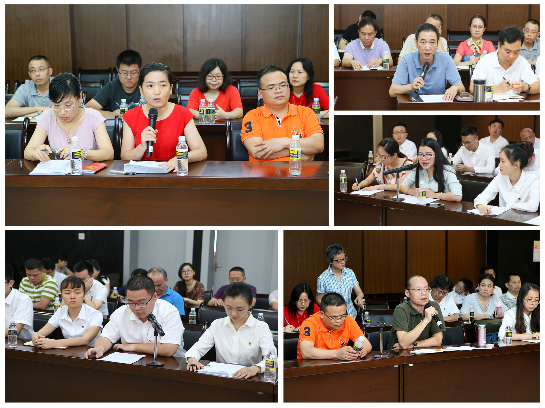 我校在图书馆十楼报告厅召开“五四”青年节座谈会