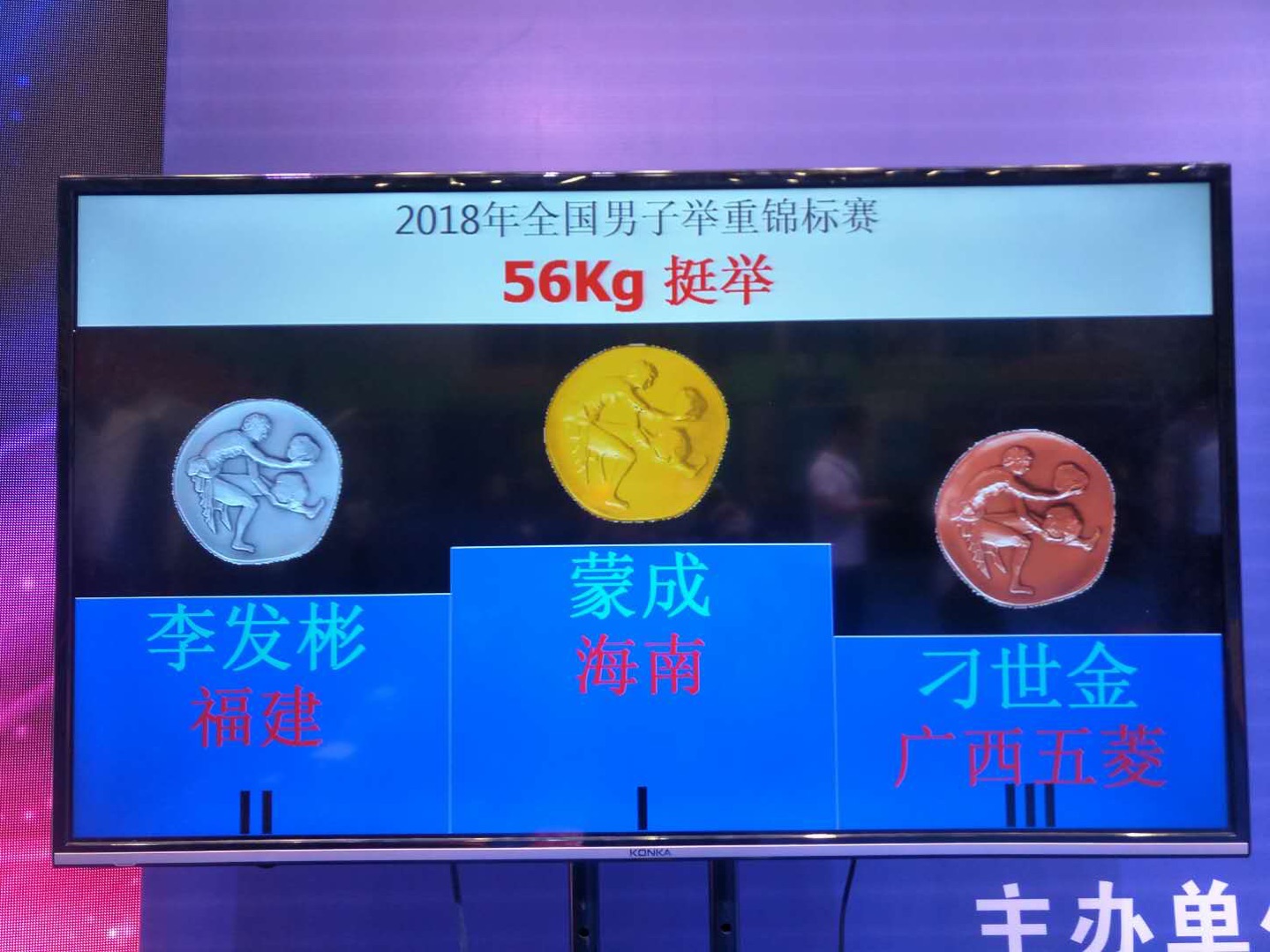我校学子夺得“2018年全国男子举重锦标赛”挺举和总成绩双冠军