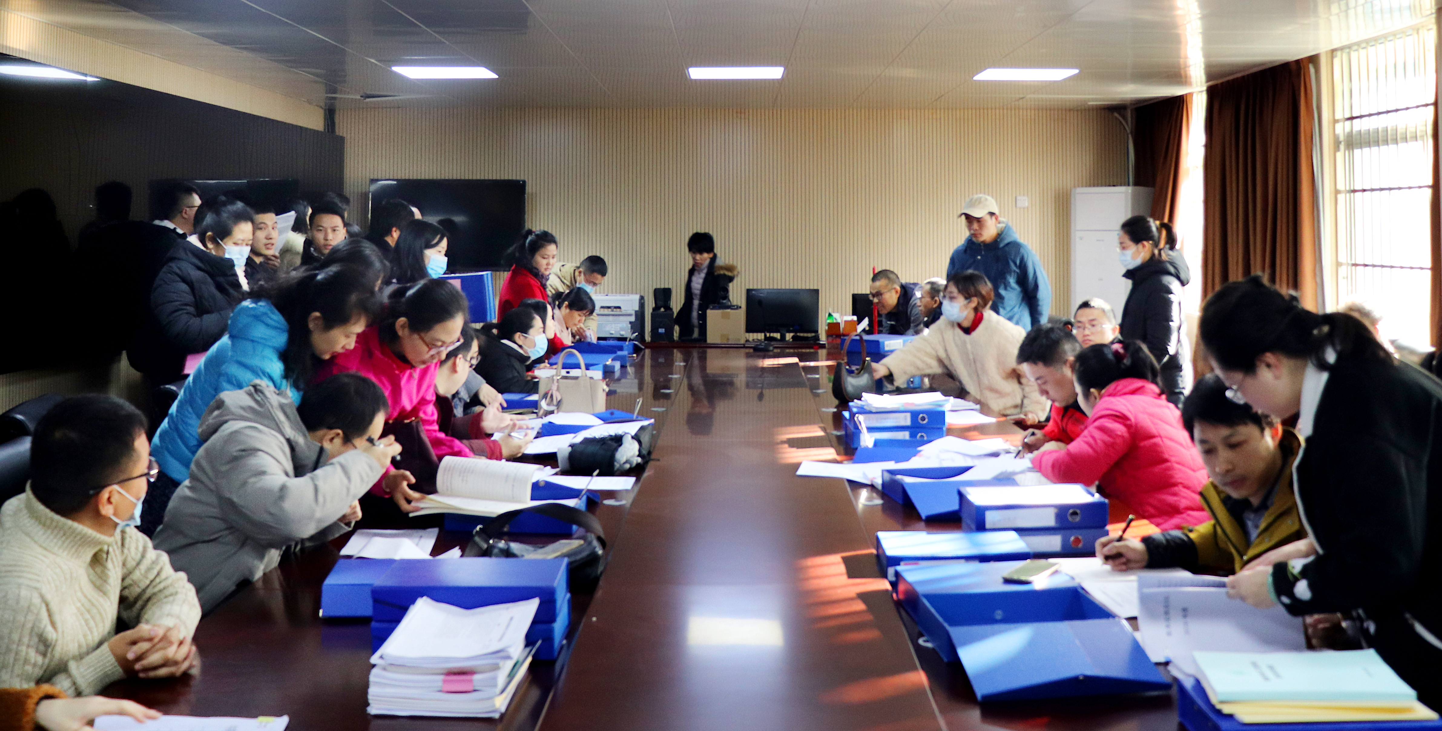 我校开展2020年度意识形态工作现场考核