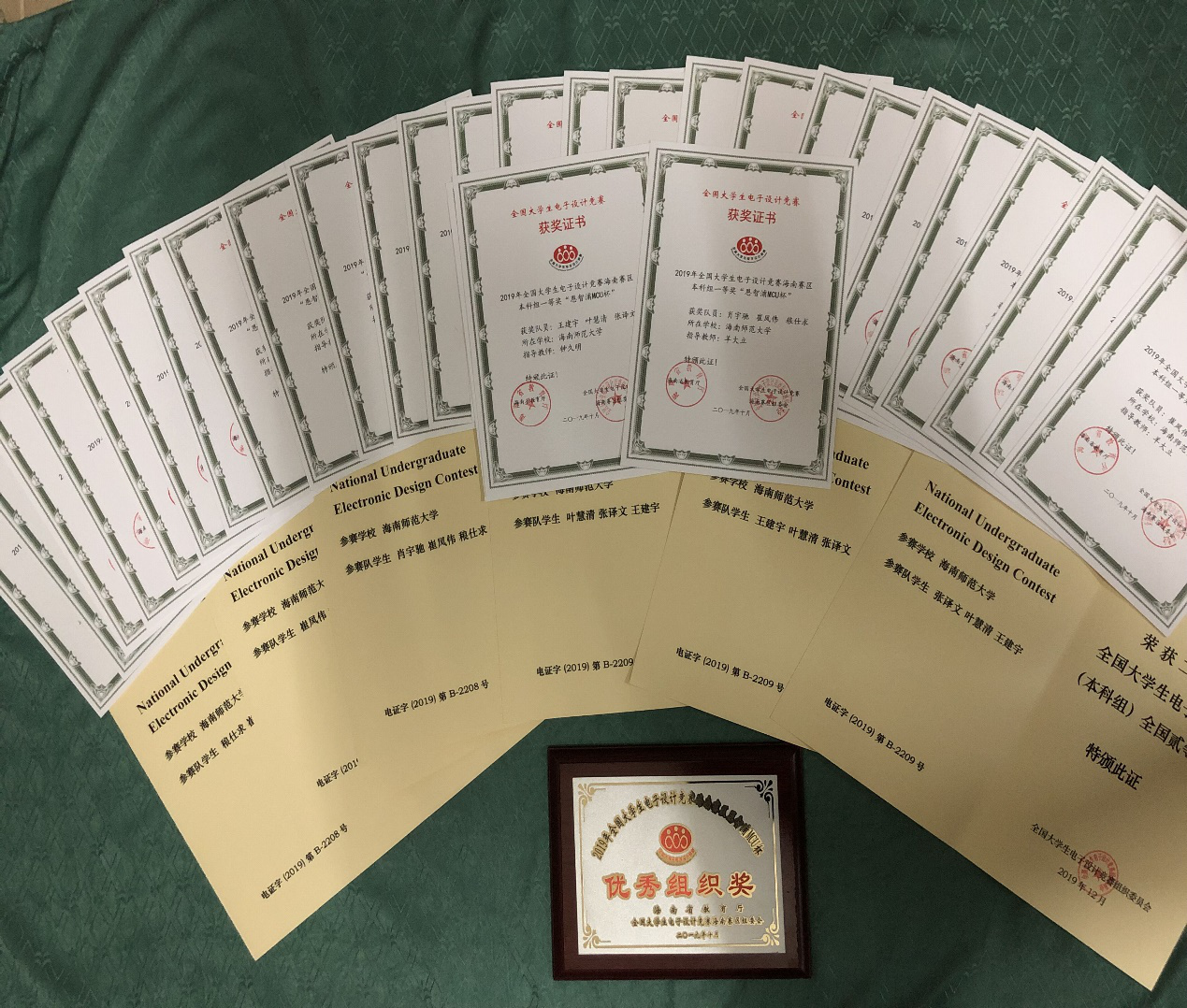 我校物电学院学生喜获佳绩