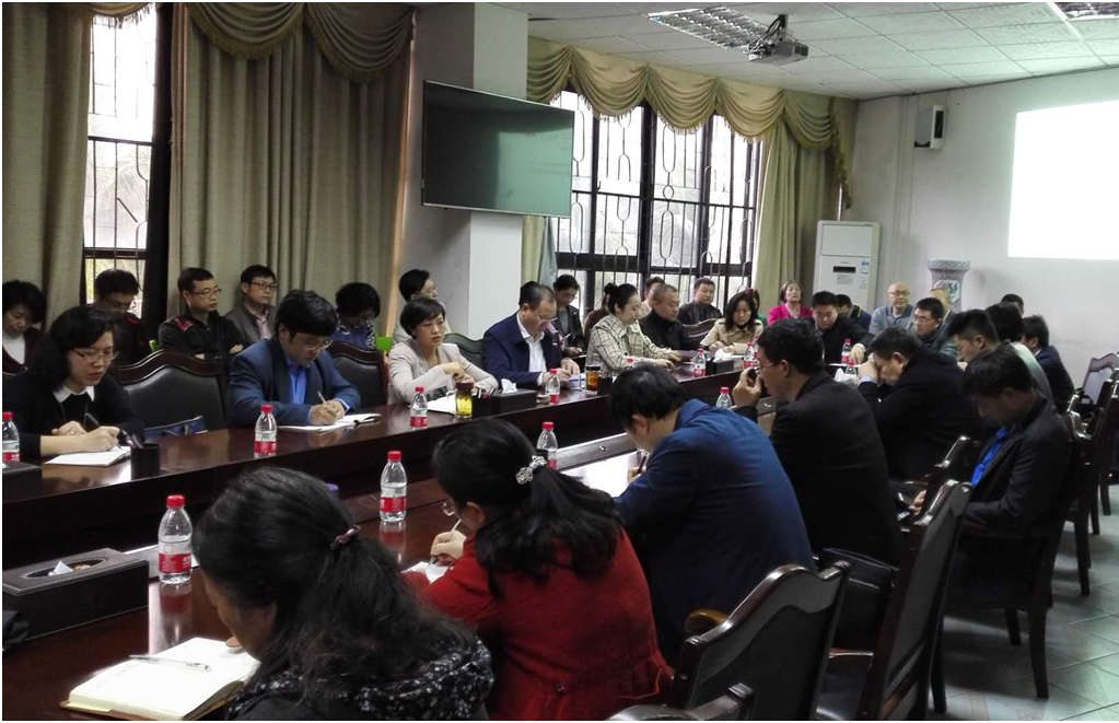 过建春副校长主持召开科研提升及学科建设交流会