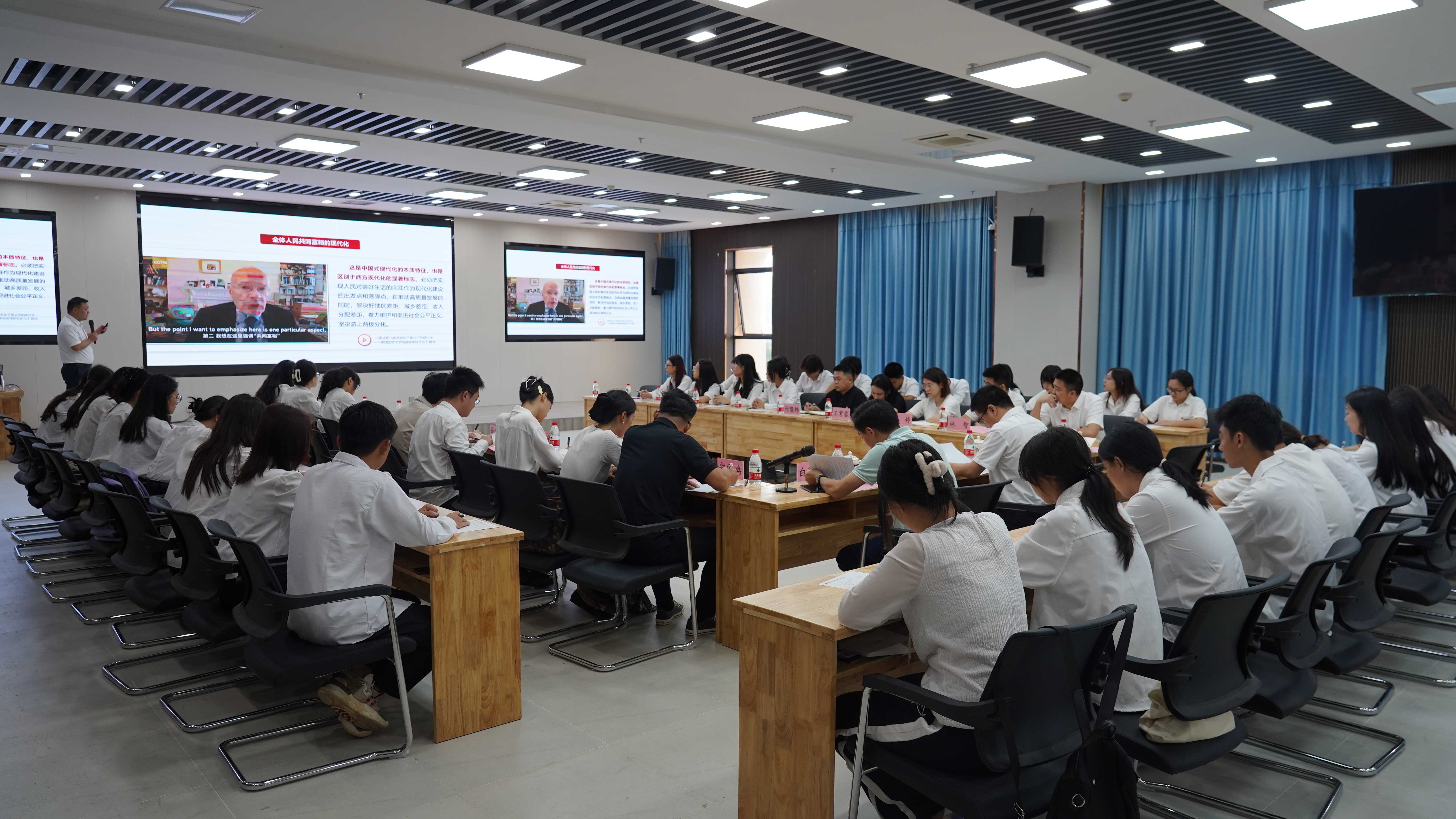 团省委副书记沈江一行调研我校团员与青年主题教育工作