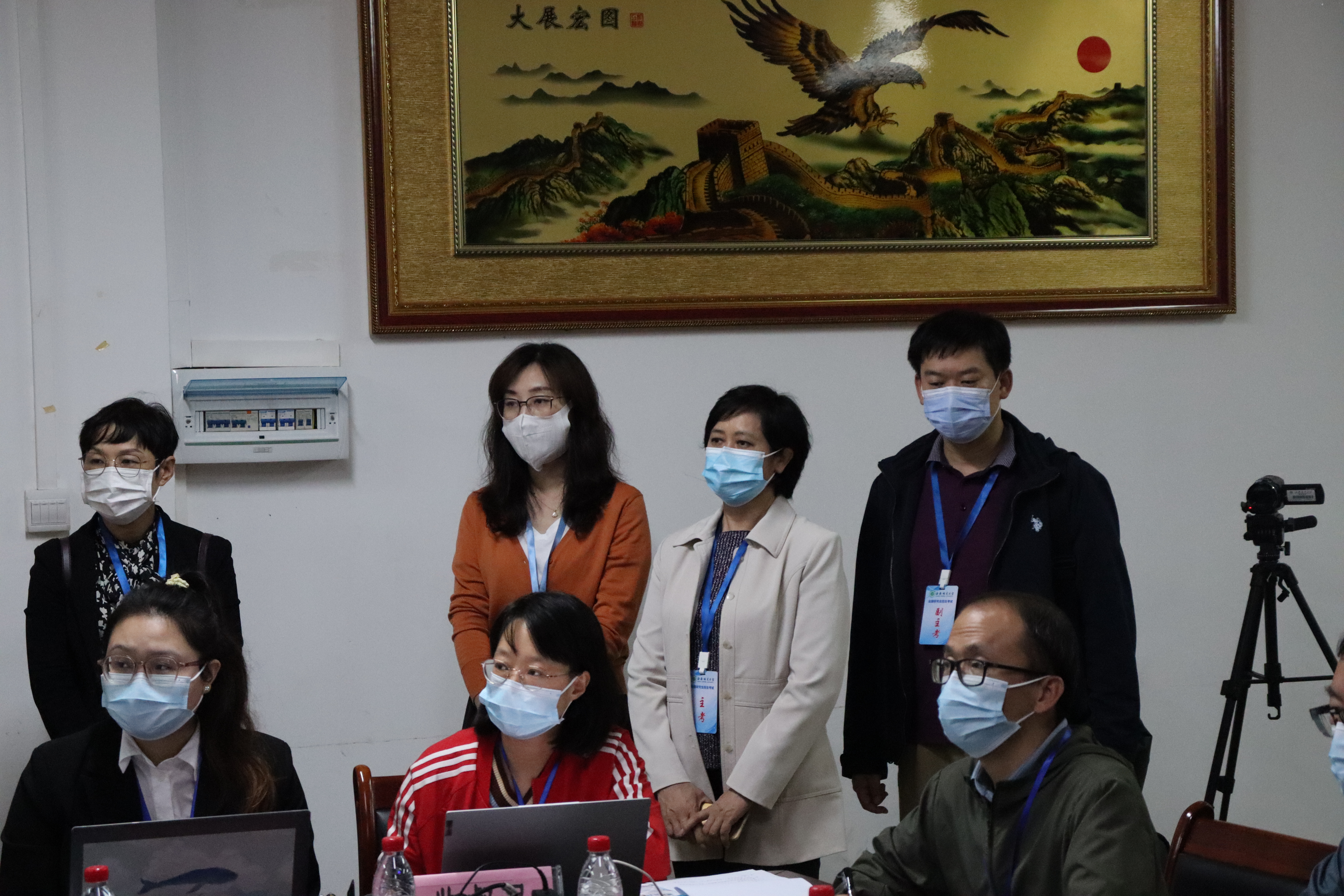 过建春巡查我校硕士研究生招生复试录取工作