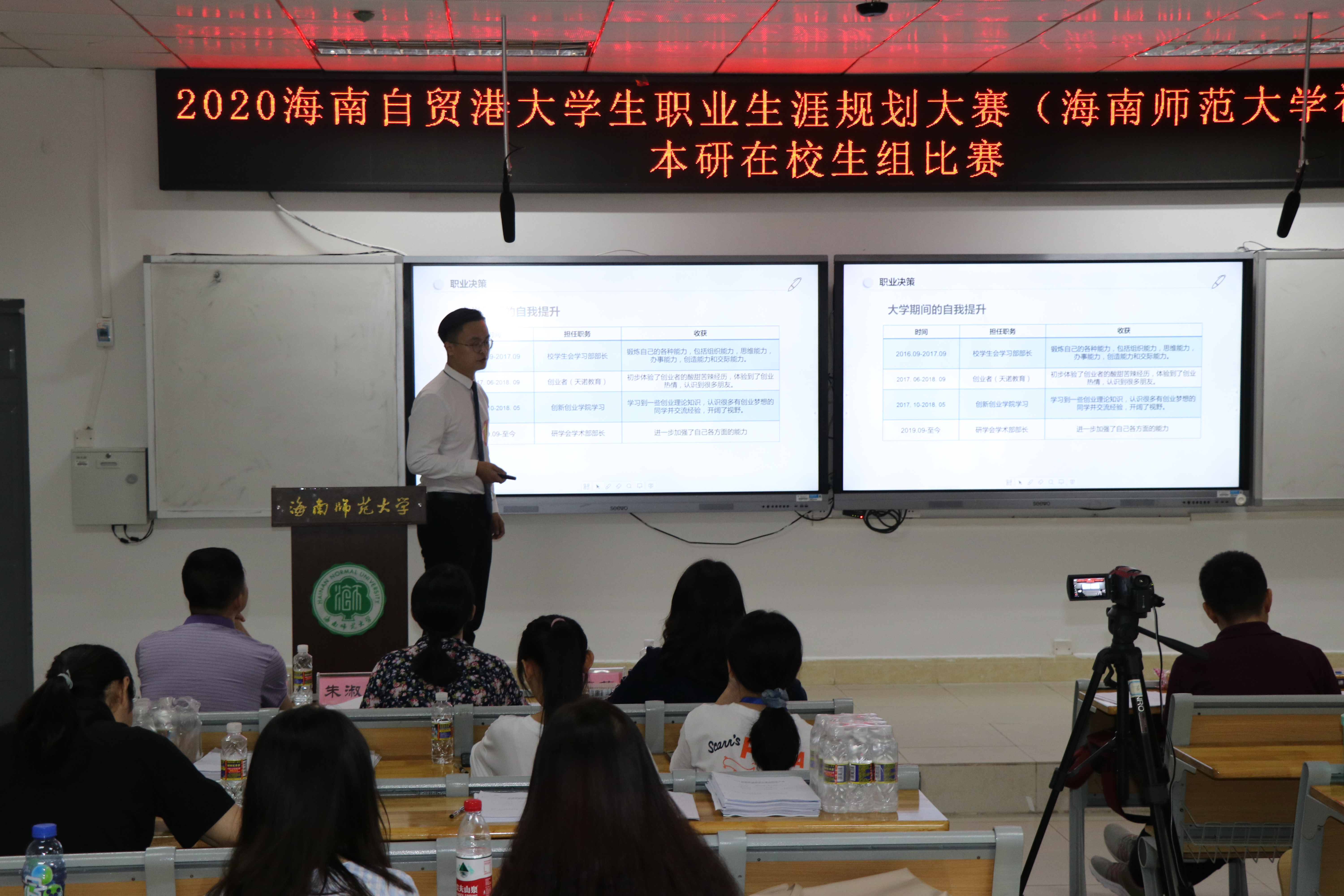 我校举办海南自贸港大学生职业生涯规划大赛海师初赛