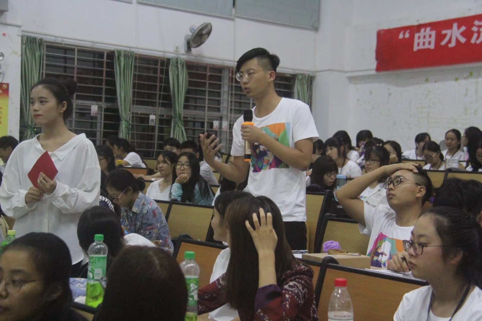 青年之声・记马克思主义学院“曲水流觞，予以鸿鹄凌云志”新老生交流会