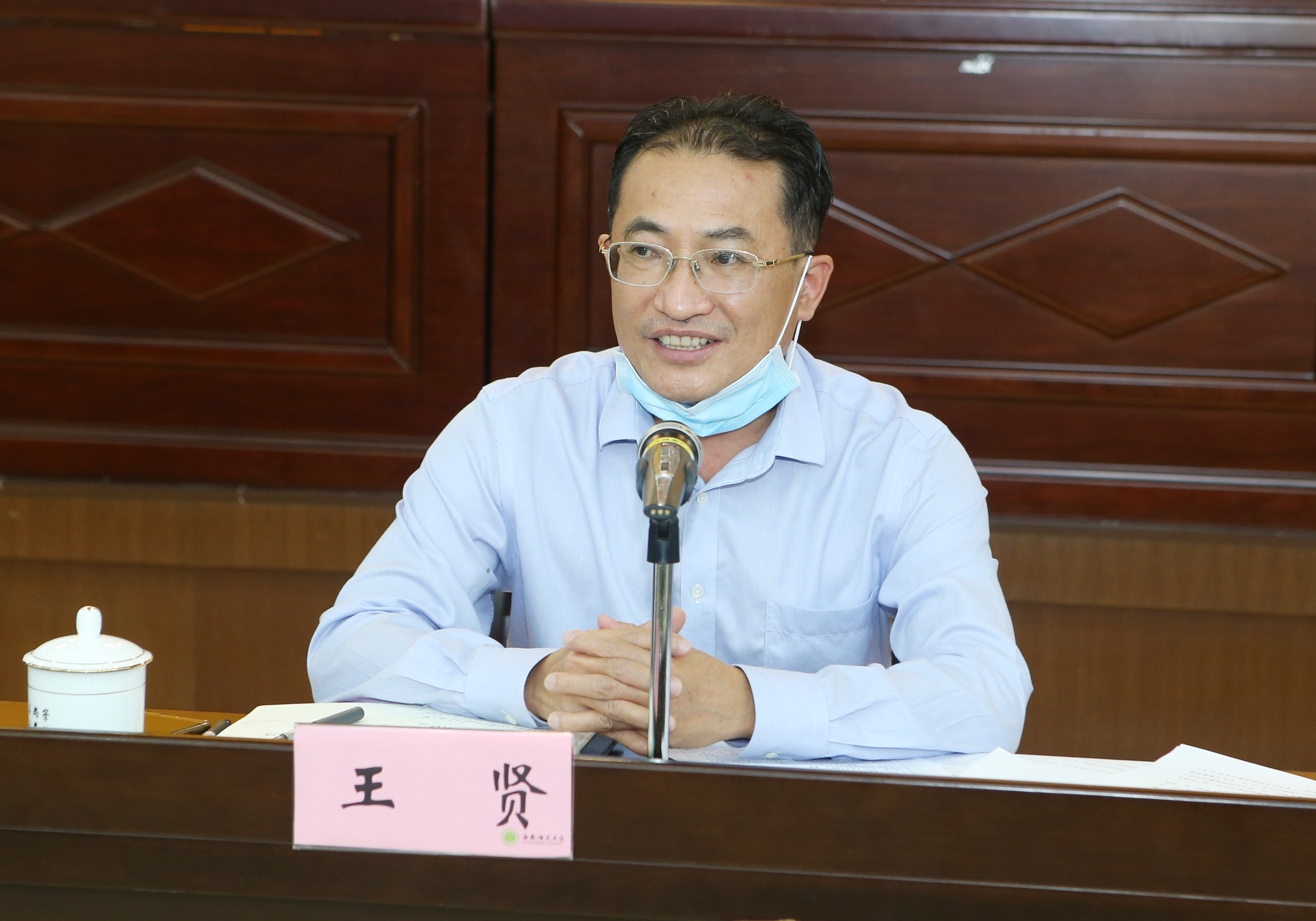 省科技厅调研组来我校进行调研座谈