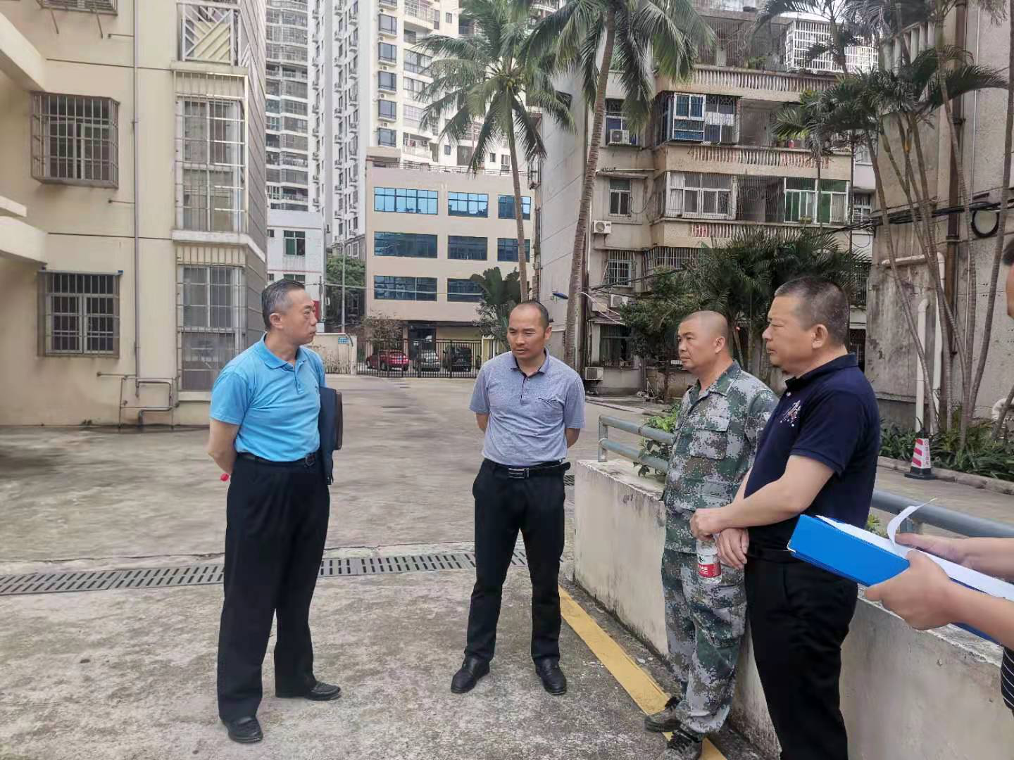 我校完成教职工住宅楼22、23栋项目人防工程验收