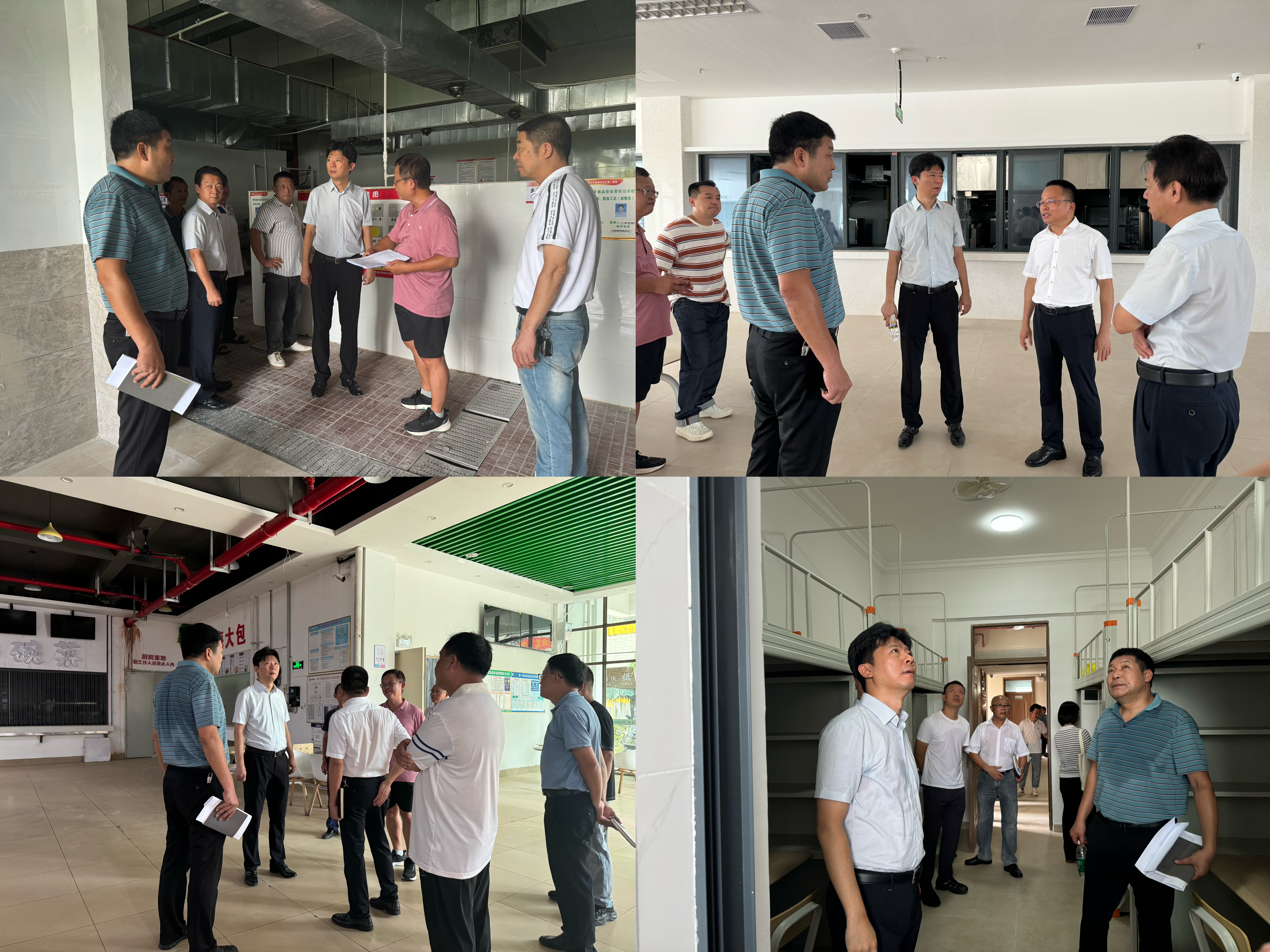 校领导检查桂林洋校区消防安全整改及开学准备工作