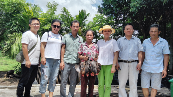 【扶贫专题】各单位到陵水亚欠村开展对口扶贫
