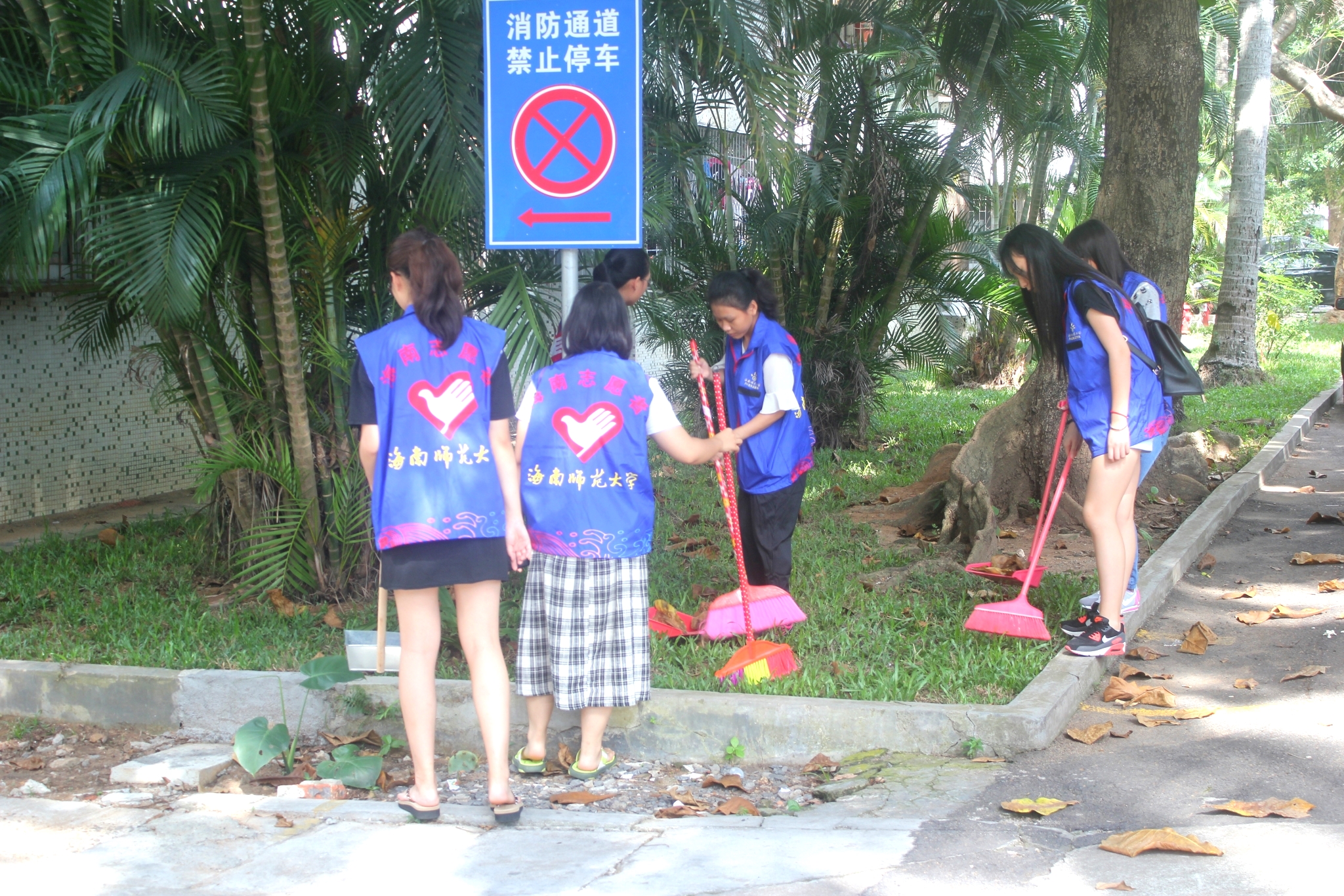 阳光“双创”，携手同行――记初等教育学院“双创”清扫活动 