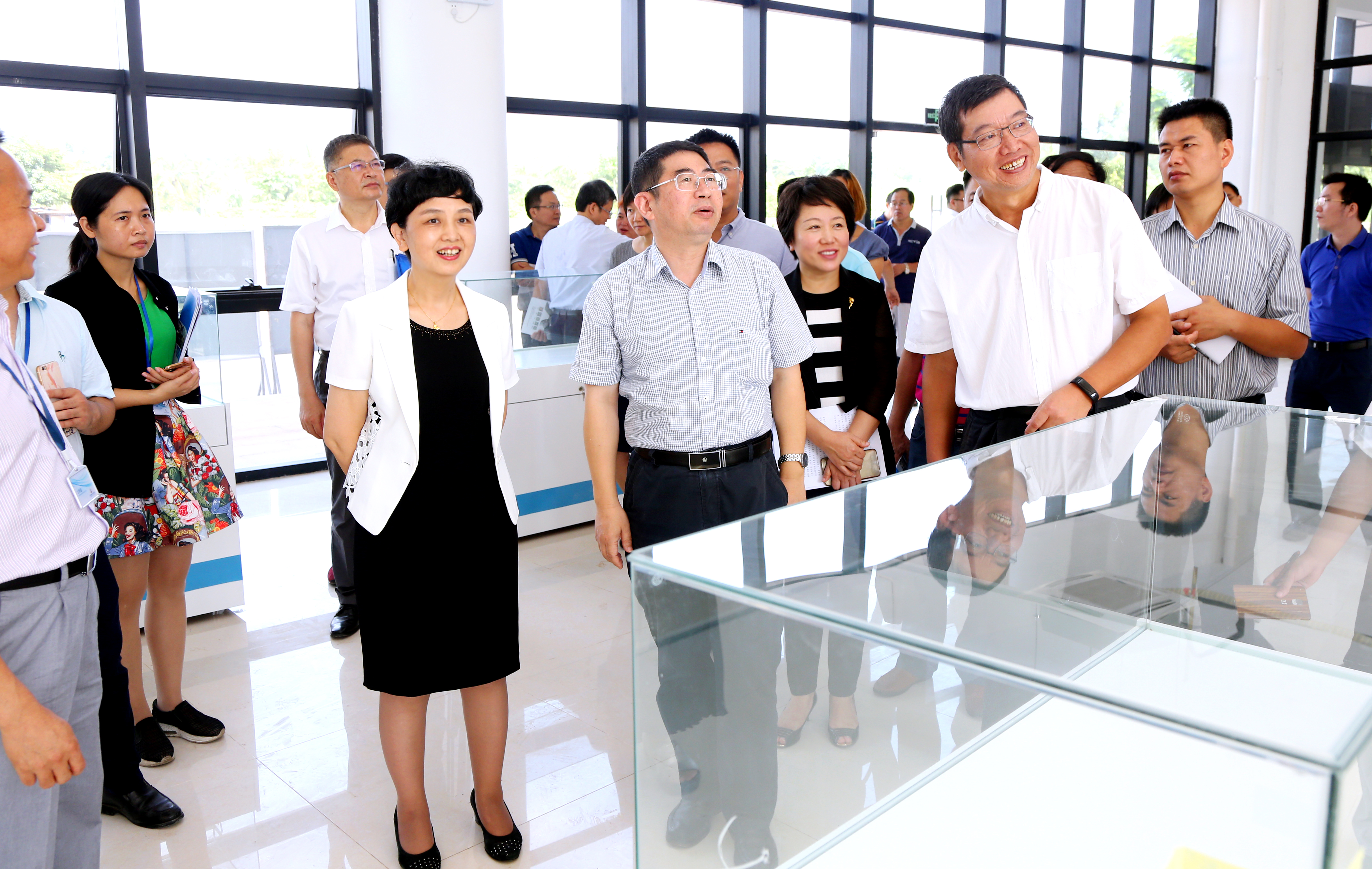 海南副省长王路调研我校国家大学科技园