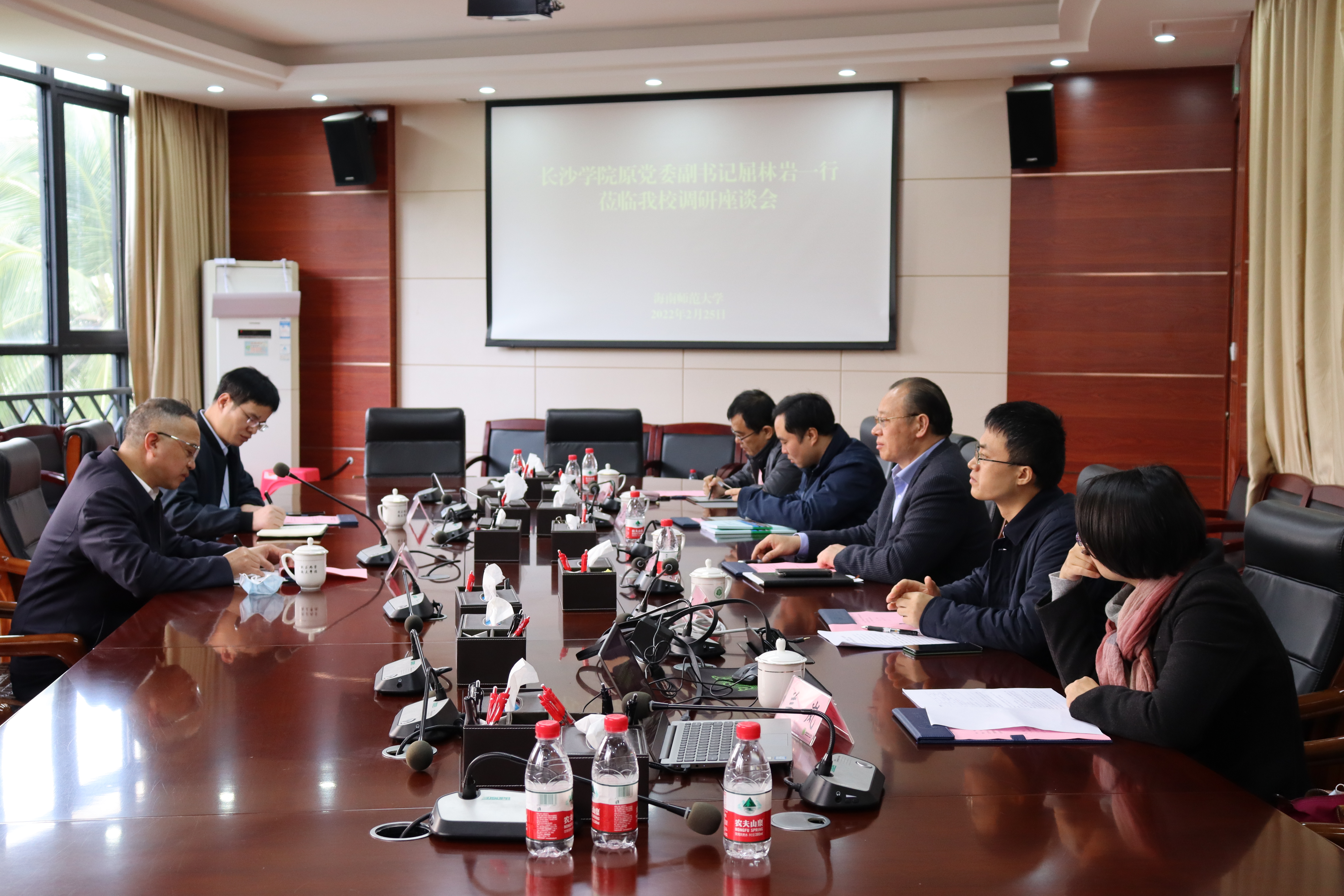 长沙学院来我校考察交流“三全育人”工作