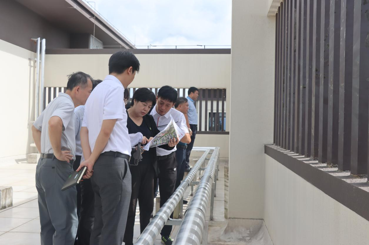 校领导实地调研我校桂林洋校区在建基建工程项目