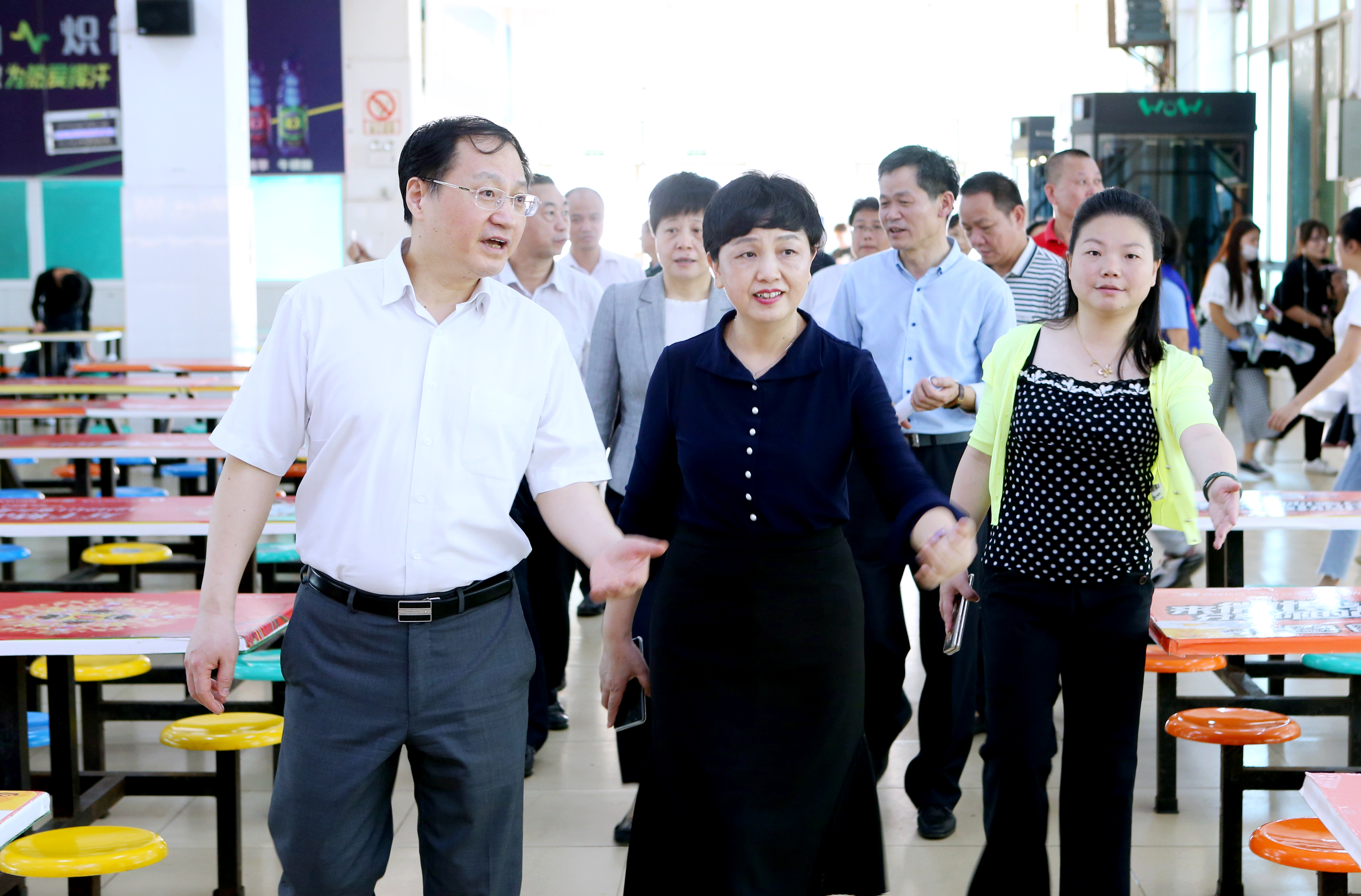 教育部督导组检查我校春季开学暨学校安全风险防控工作