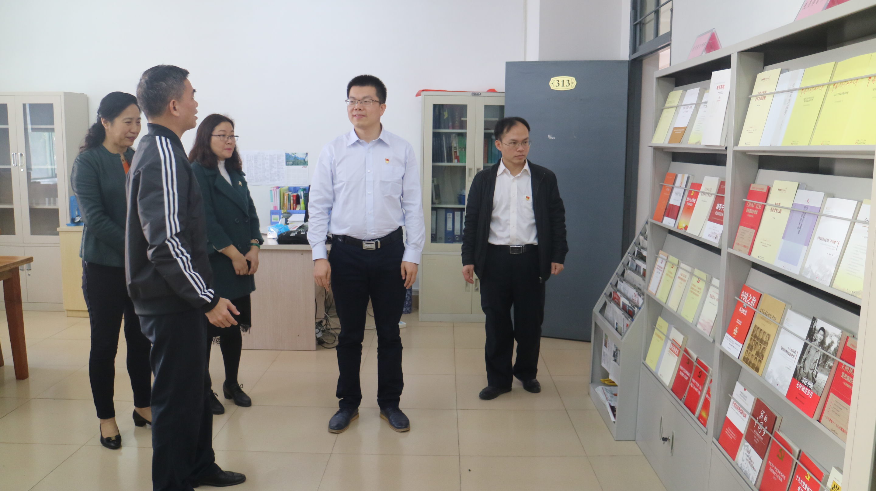 省委教育工委到我校开展基层党建工作督查调研