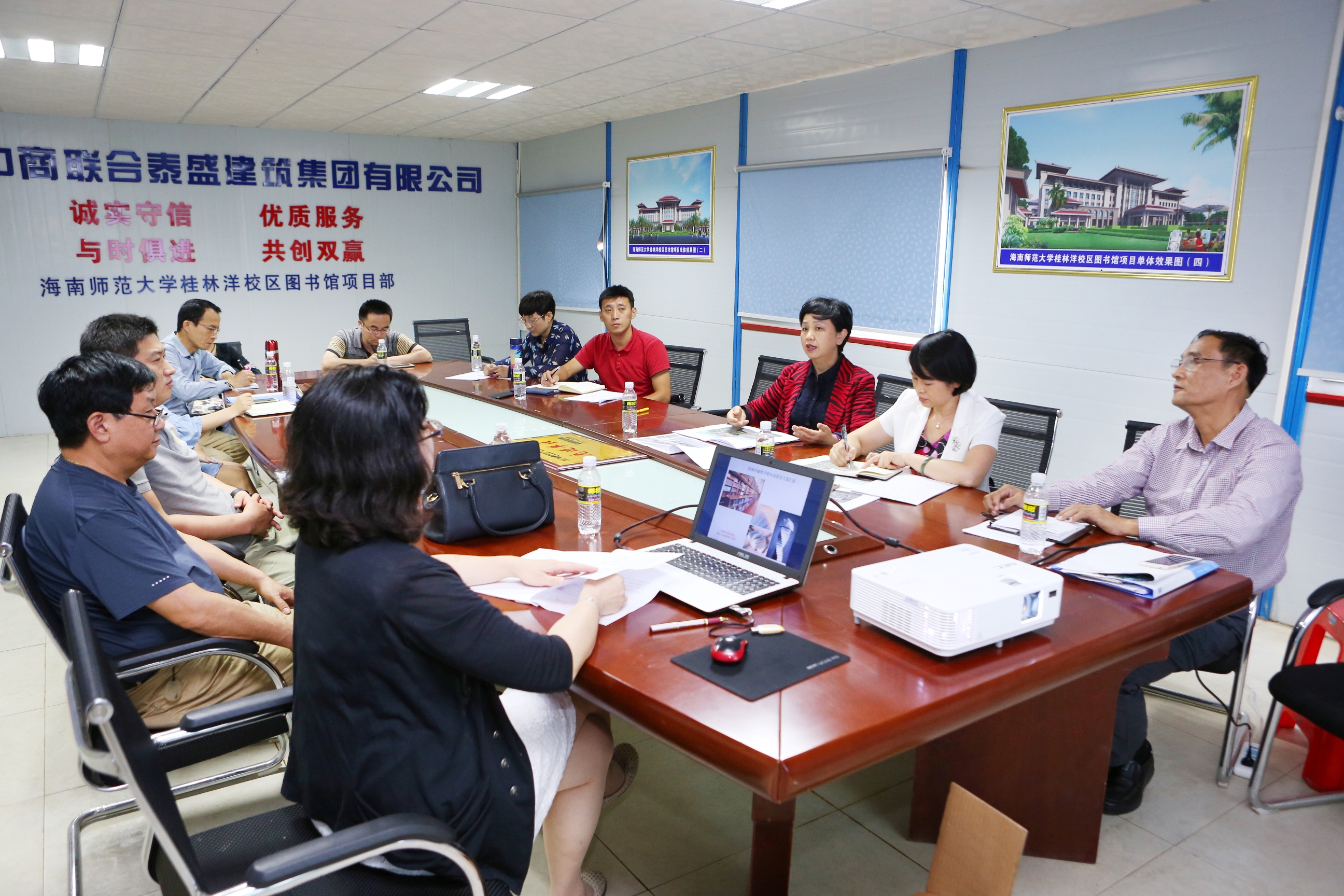 李红梅书记调研桂林洋校区基建项目