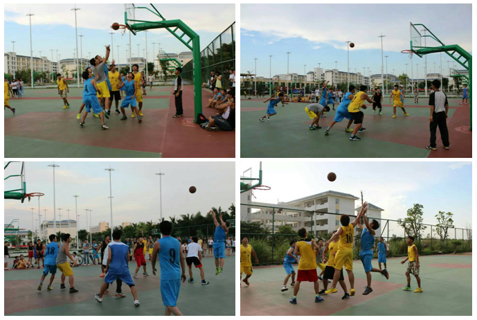 享受过程，看淡得失――记政法学院与经管学院篮球友谊赛