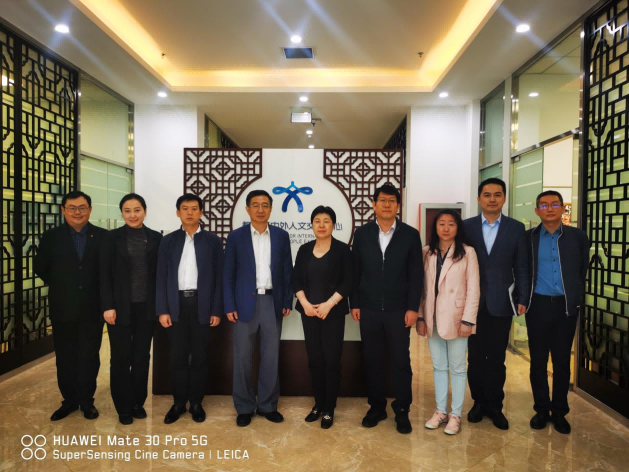 许玫一行赴北京拜访有关部门