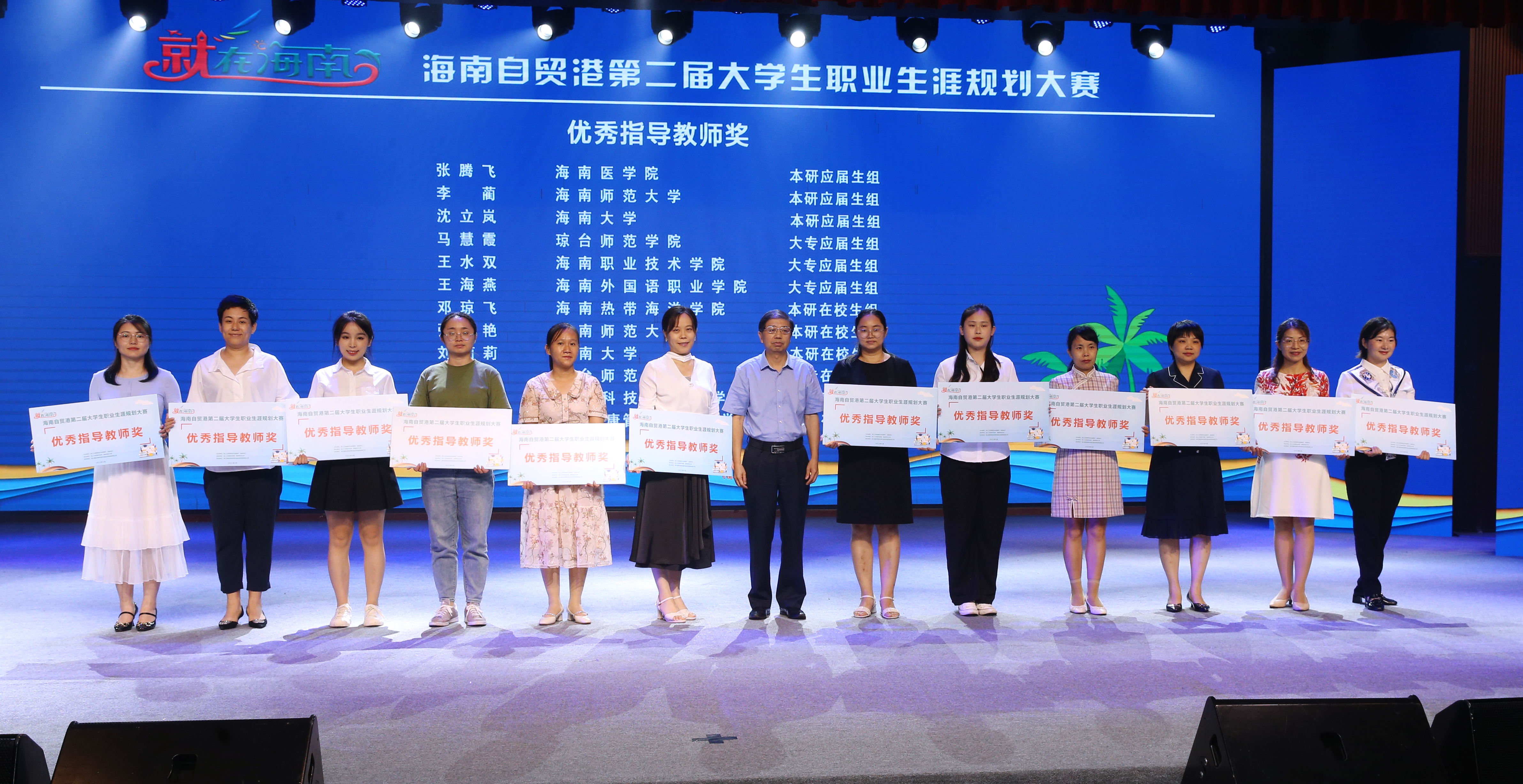 海南自贸港第二届大学生职业生涯规划大赛颁奖晚会在我校举行