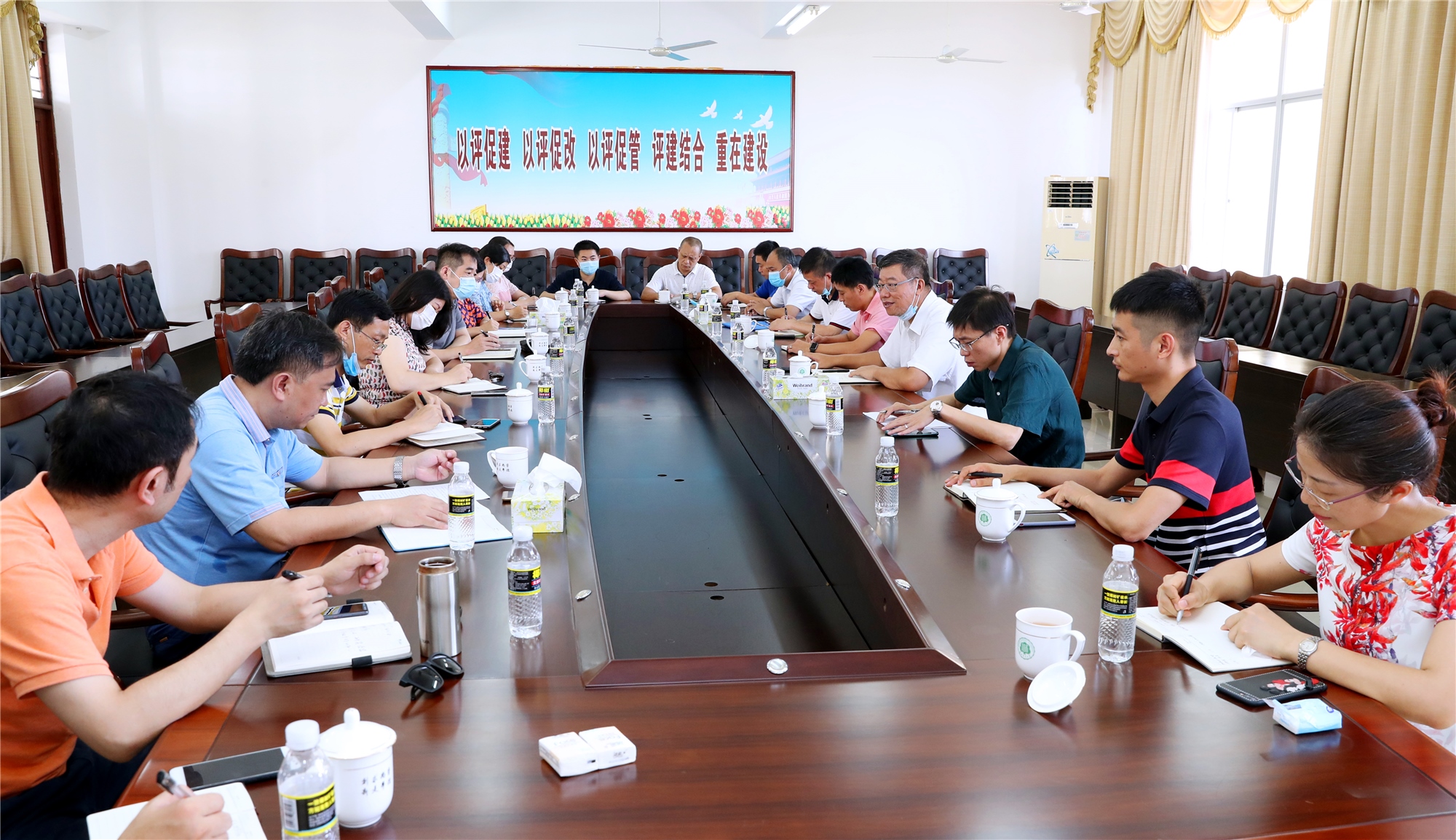 林强检查桂林洋校区复课情况