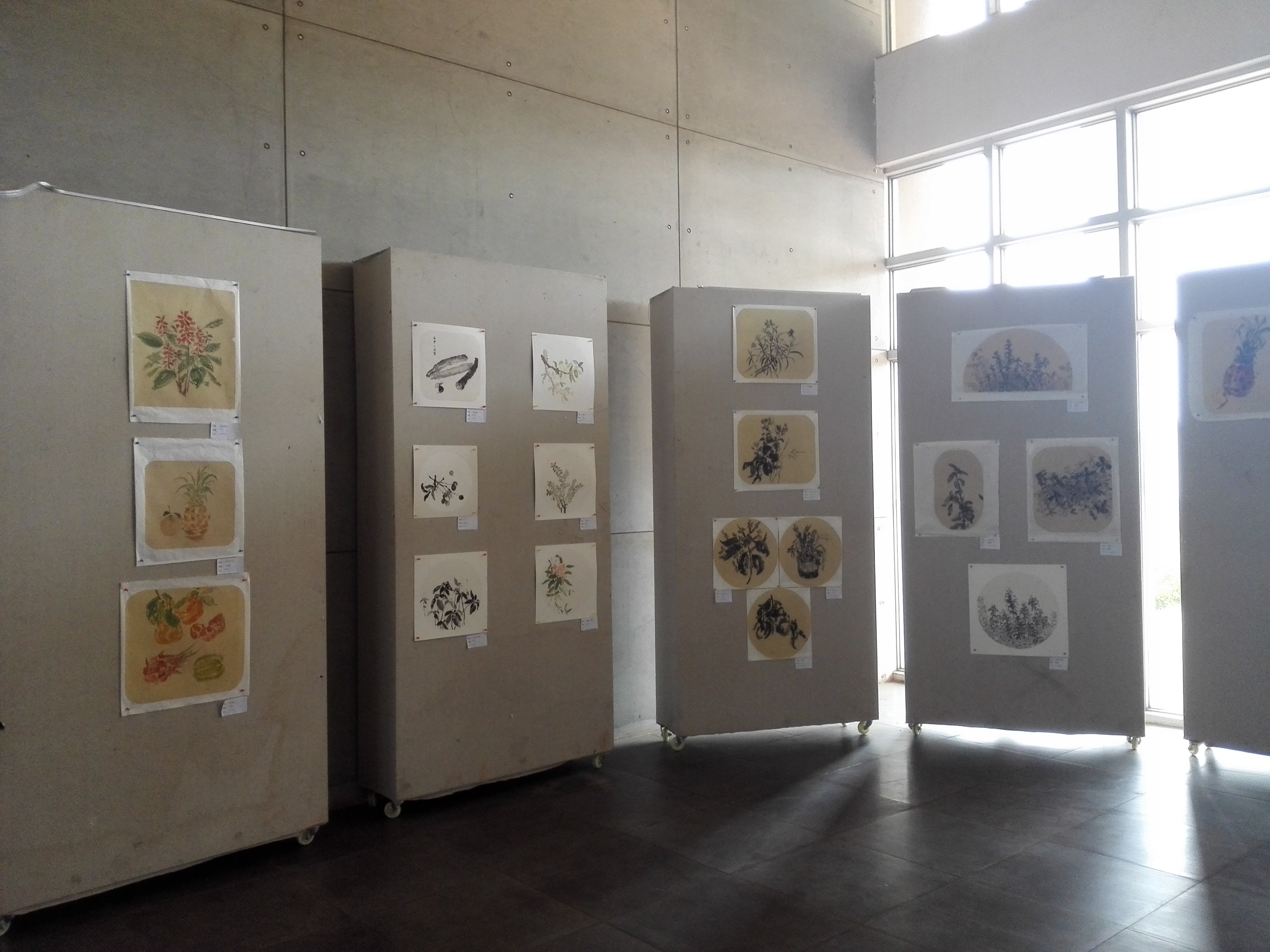 14绘画国画班“桂林洋的春天”书画作品展