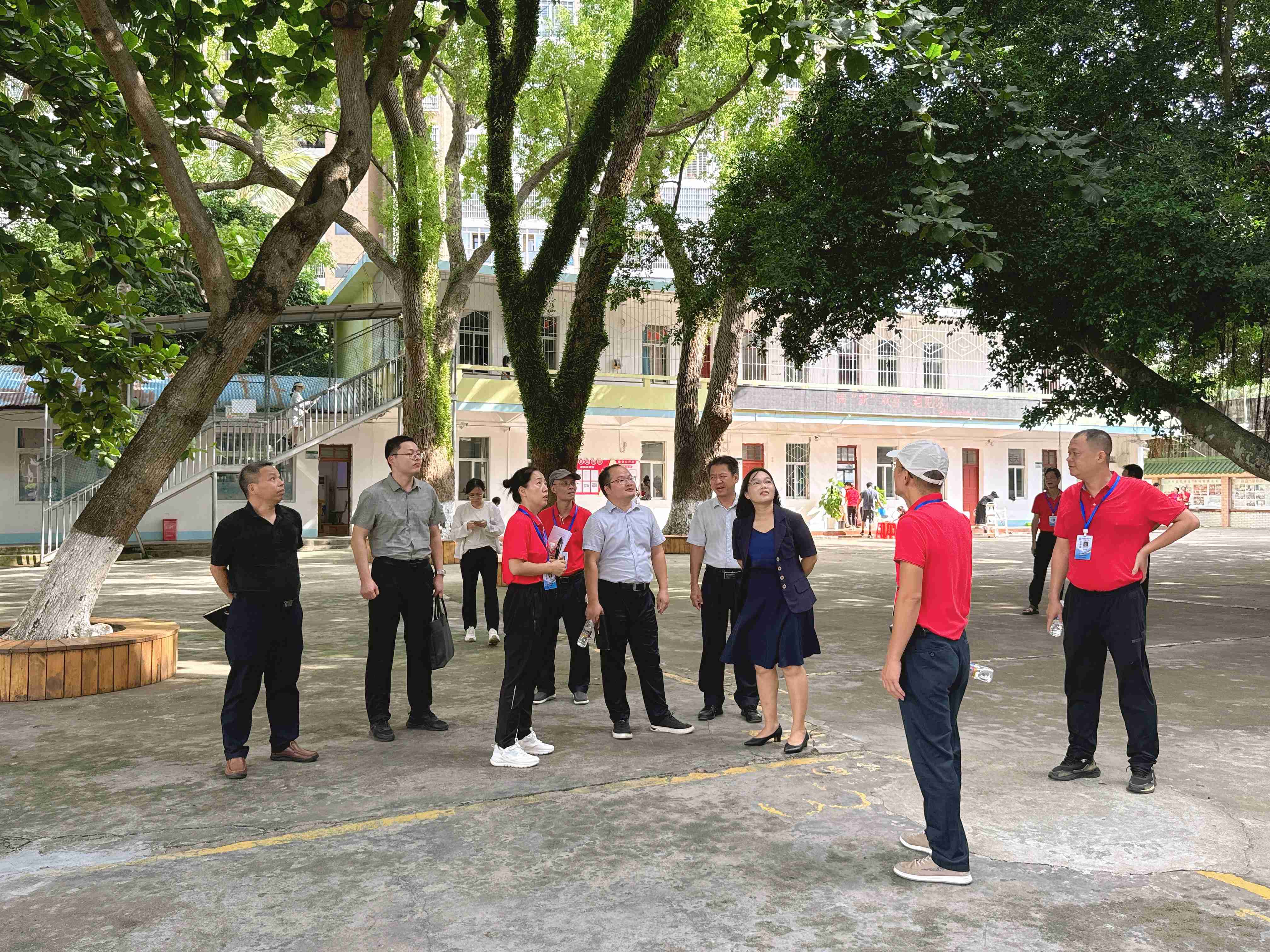 海南省教育厅到附属小学调研指导工作