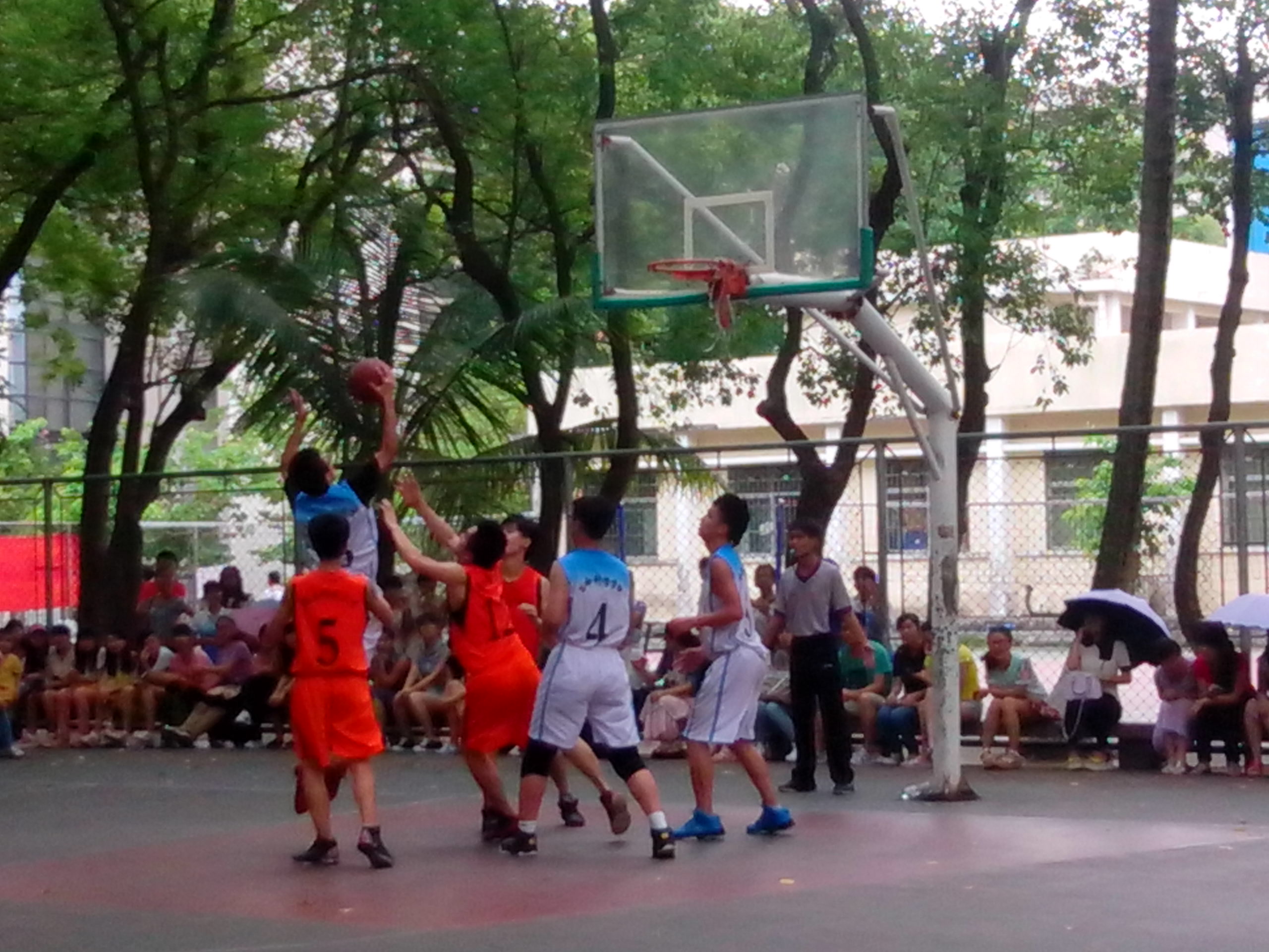 加油，生科篮球队――记生命科学学院“欢送杯”篮球赛 