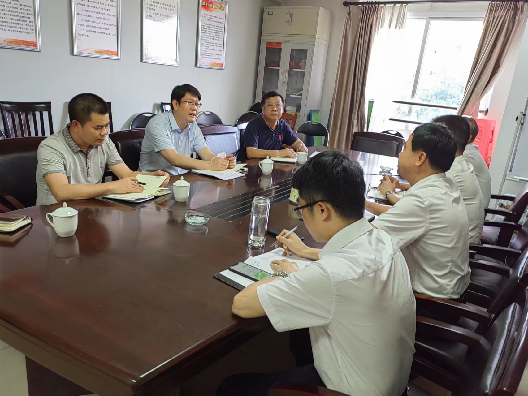 校领导走访海南桂林洋高校后勤服务有限公司