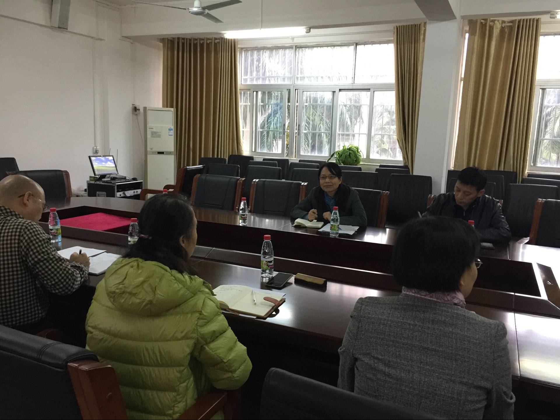 刁晓平副书记到基层单位调研
