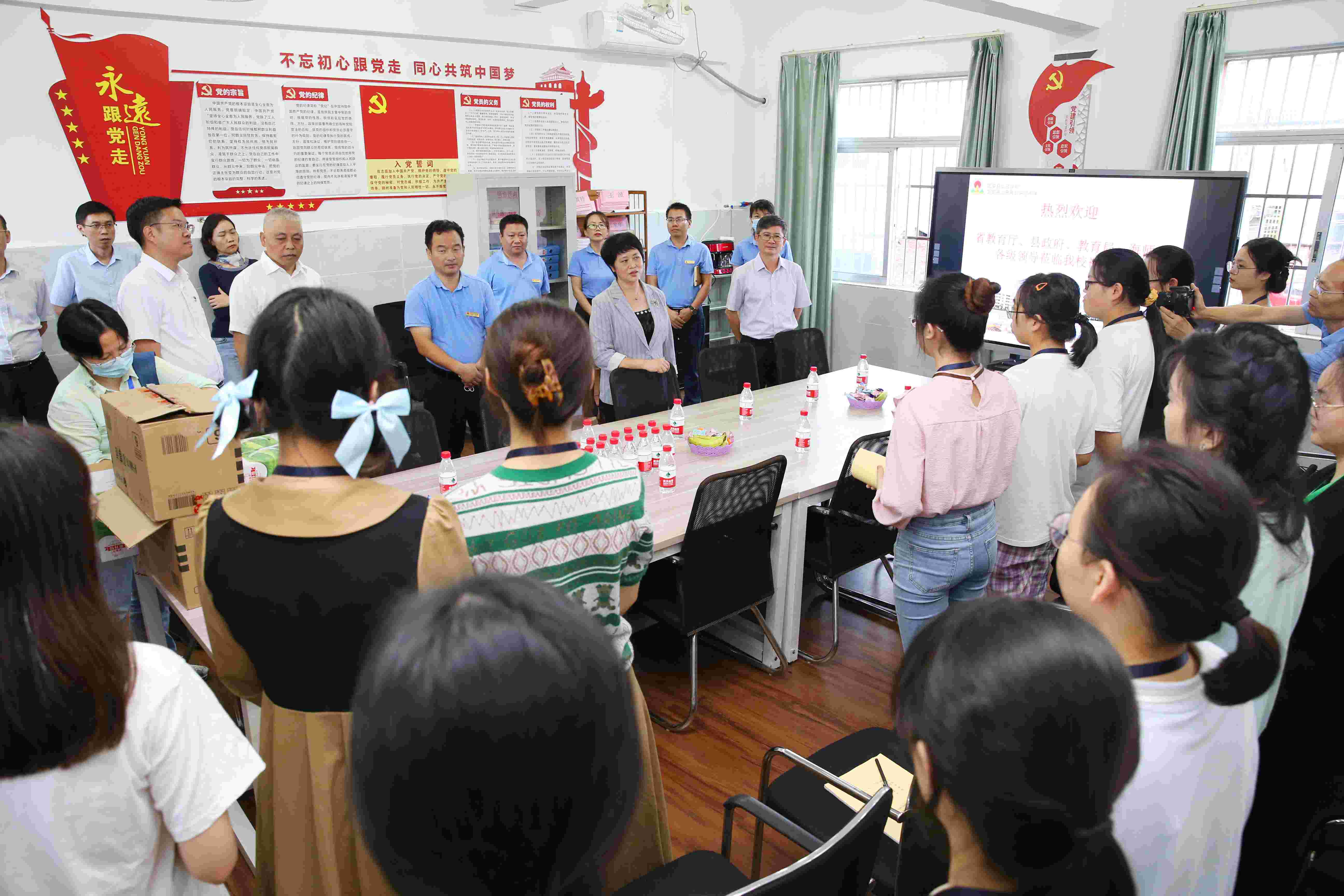 过建春带队赴定安参加研究生联合培养基地揭牌仪式