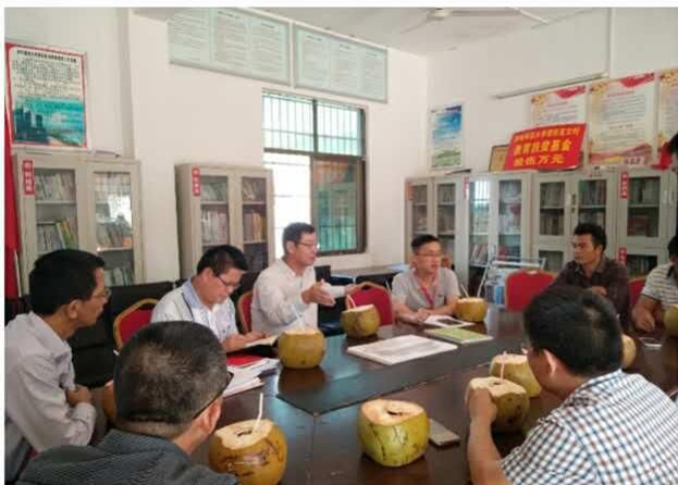 林强校长调研指导亚欠村精准扶贫工作