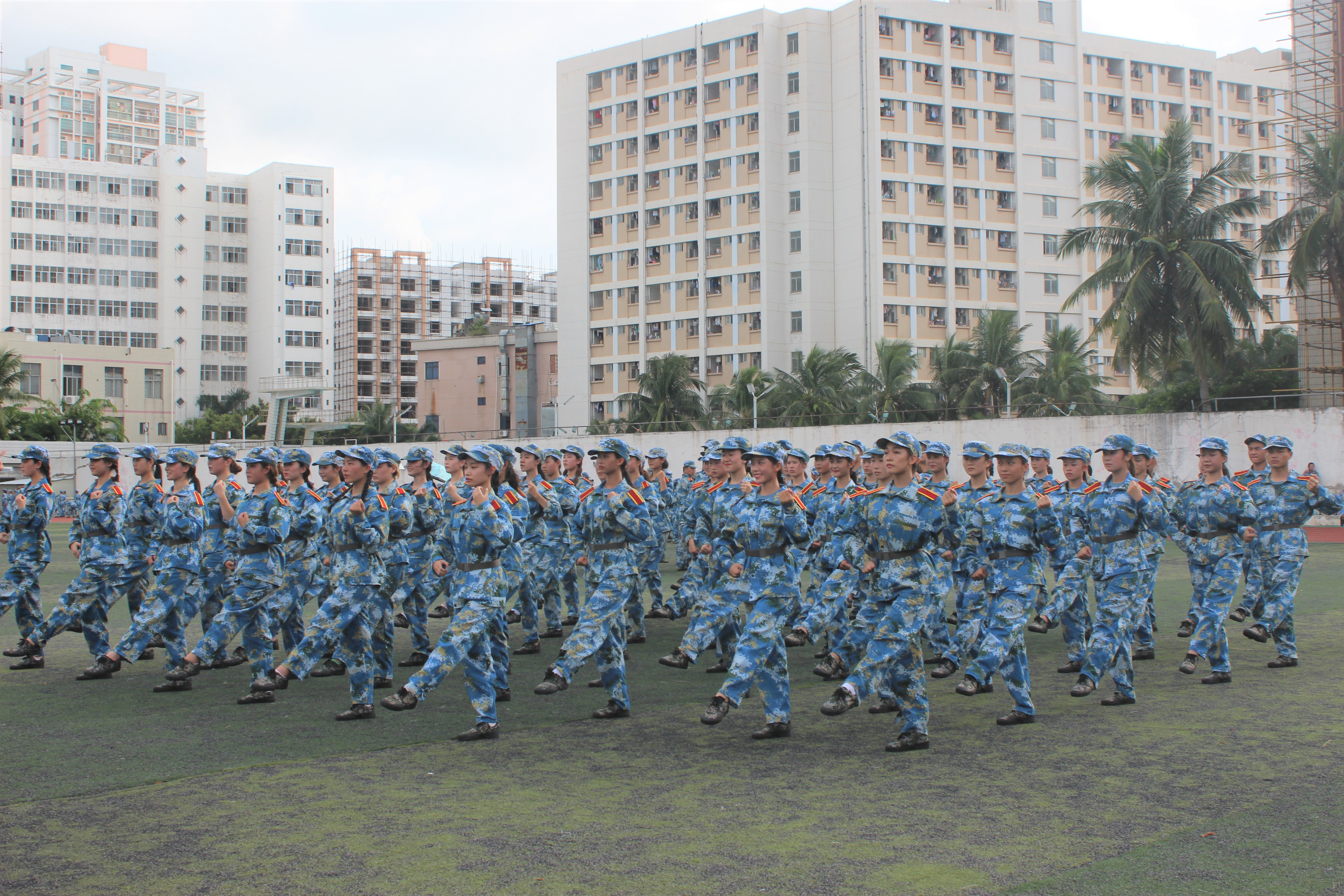 青年之声・音乐学院新生军训成果汇报中荣获佳绩