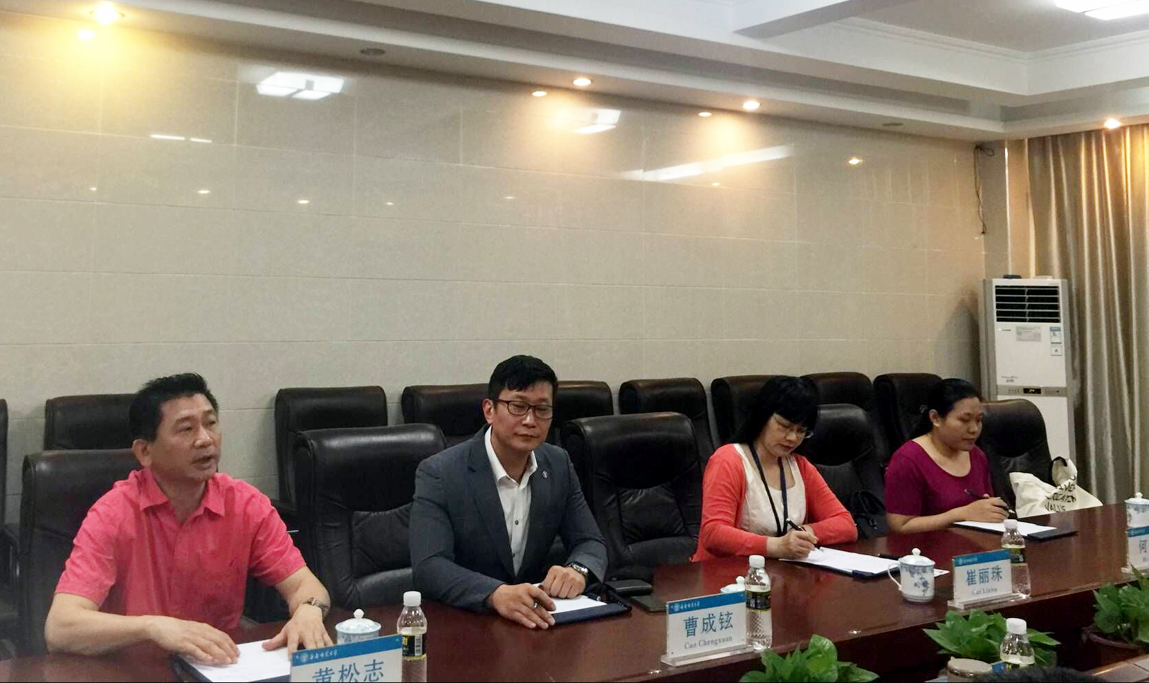 韩国檀国大学访问我校