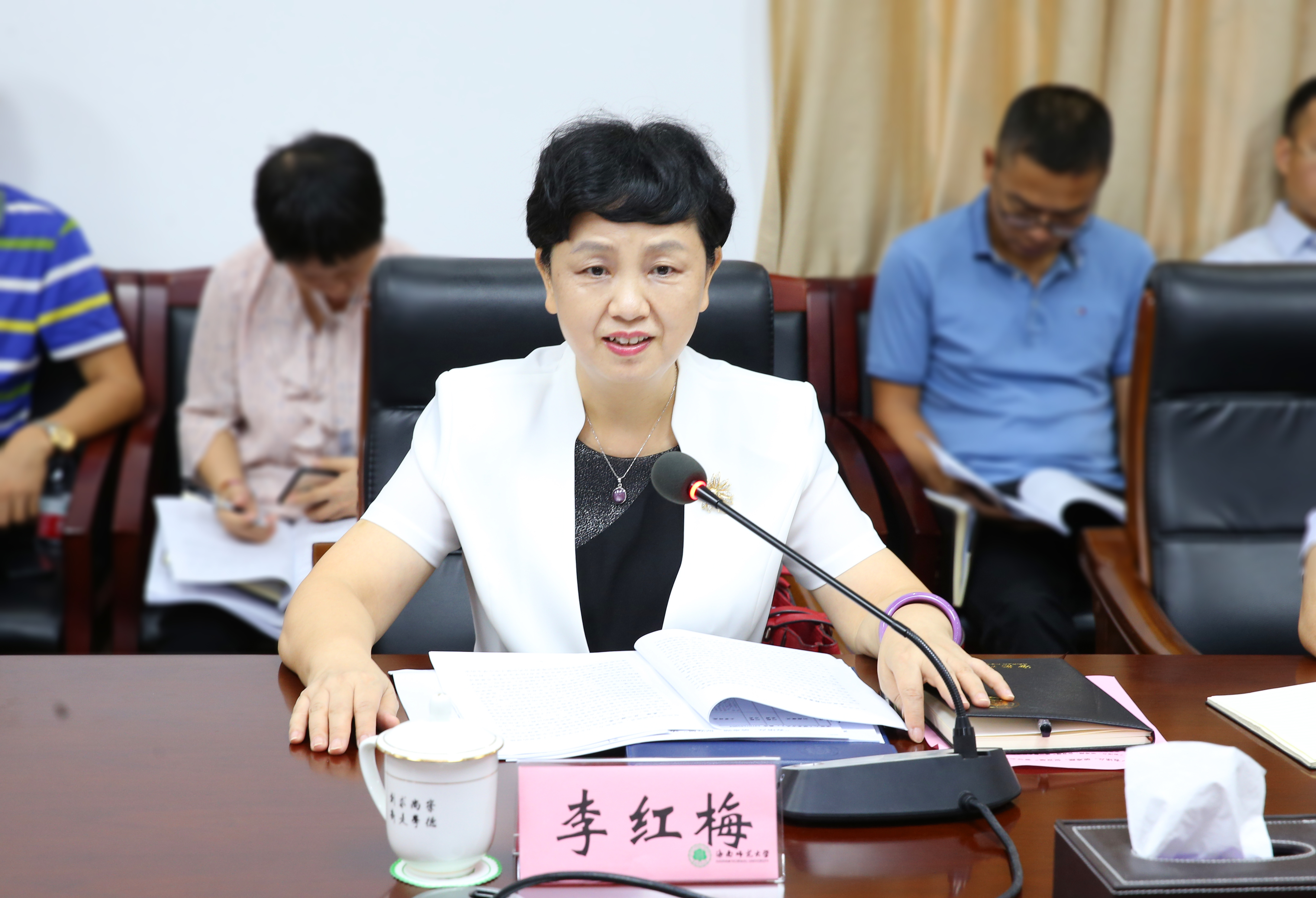 省“查堵点、破难题、促发展”第三督导组到我校督导检查