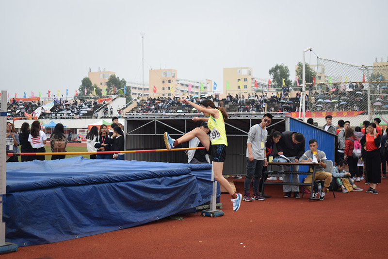 青年之声・拼搏进取,我们在路上 ――记物理与电子工程学院参加第34届校运会