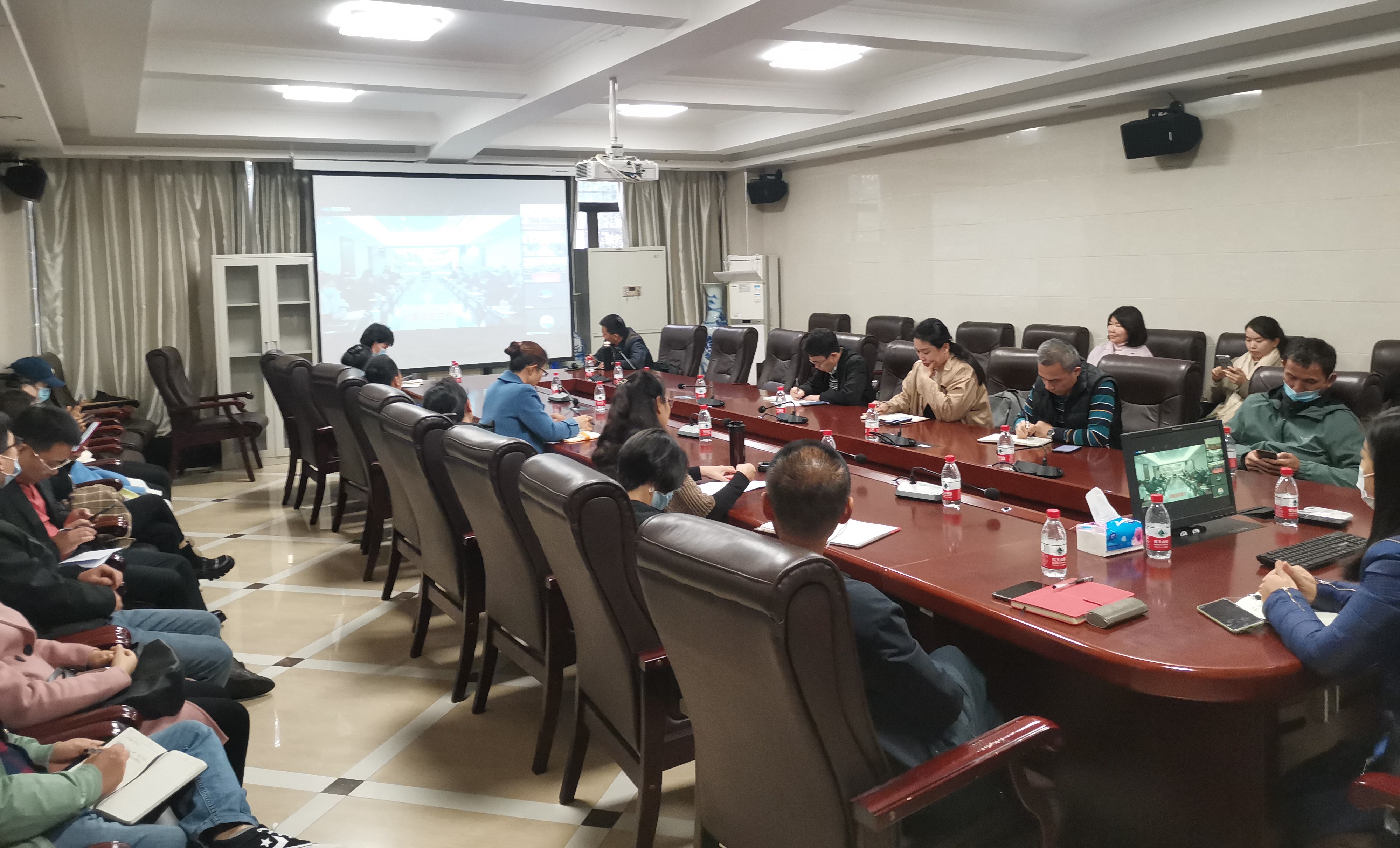 我校参加教育部2022届普通高校毕业生就业工作第一次调度视频会议