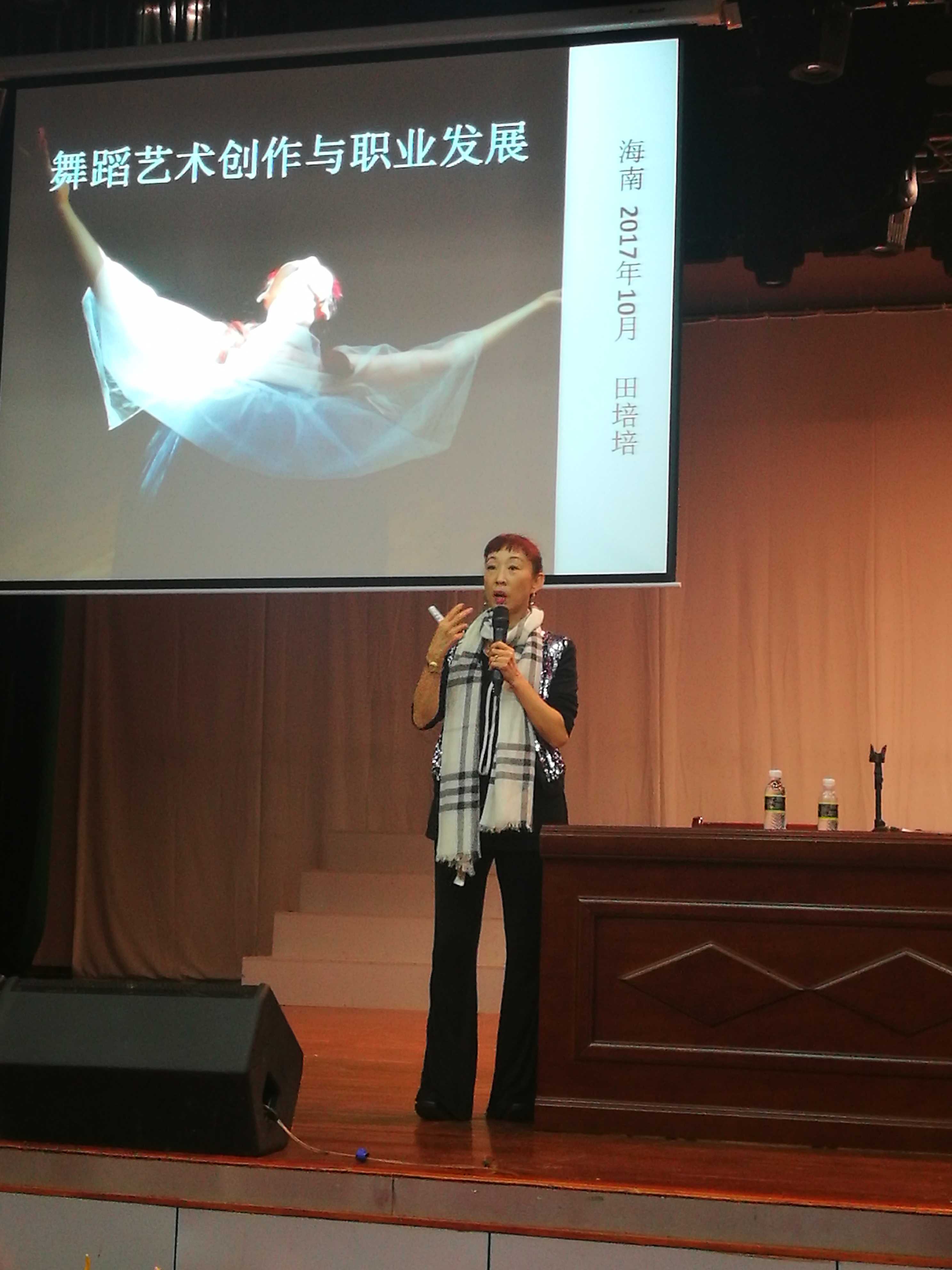 首都师范大学博士生导师田培培教授应邀来我校讲学